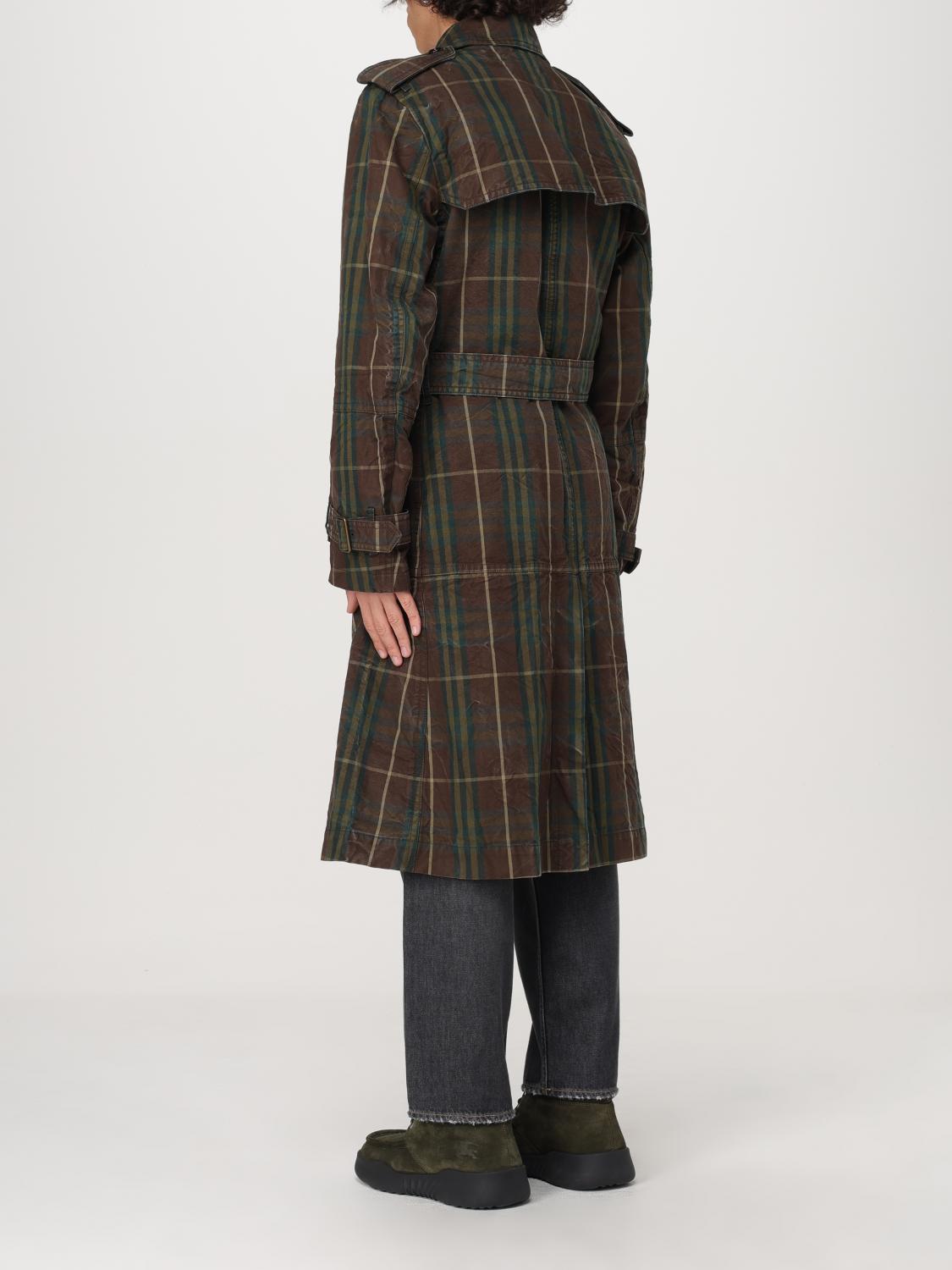 BURBERRY TRENCH COAT: Trench coat men Burberry, Brown - Img 3