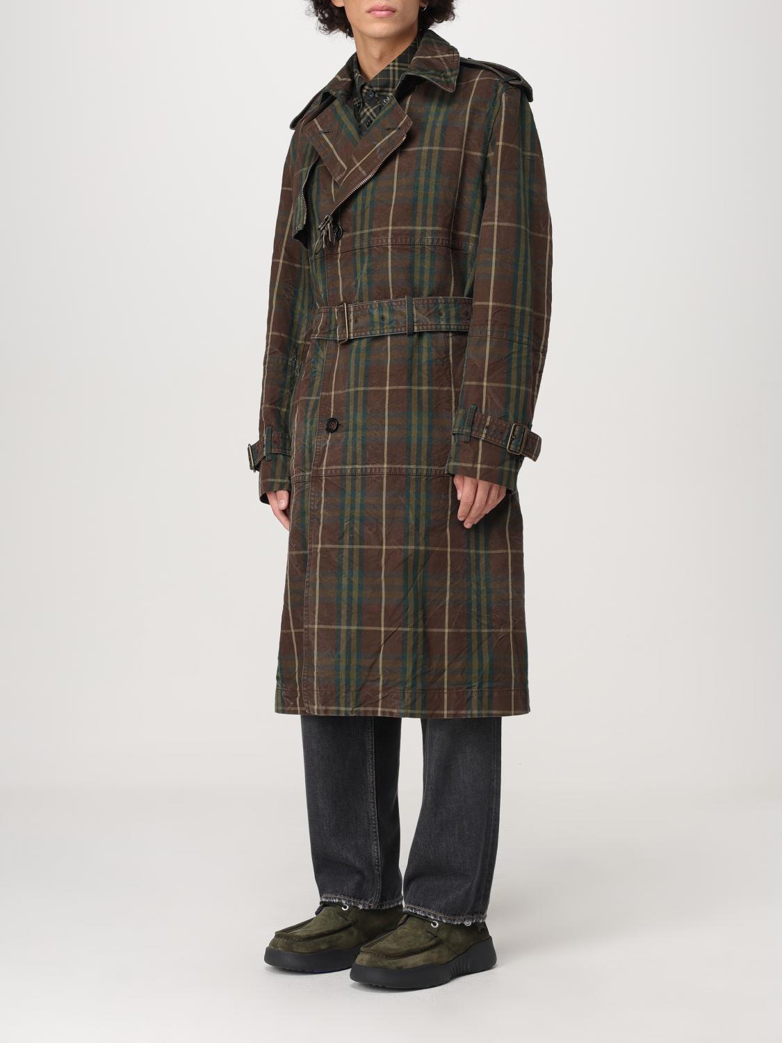 BURBERRY TRENCH COAT: Trench coat men Burberry, Brown - Img 4