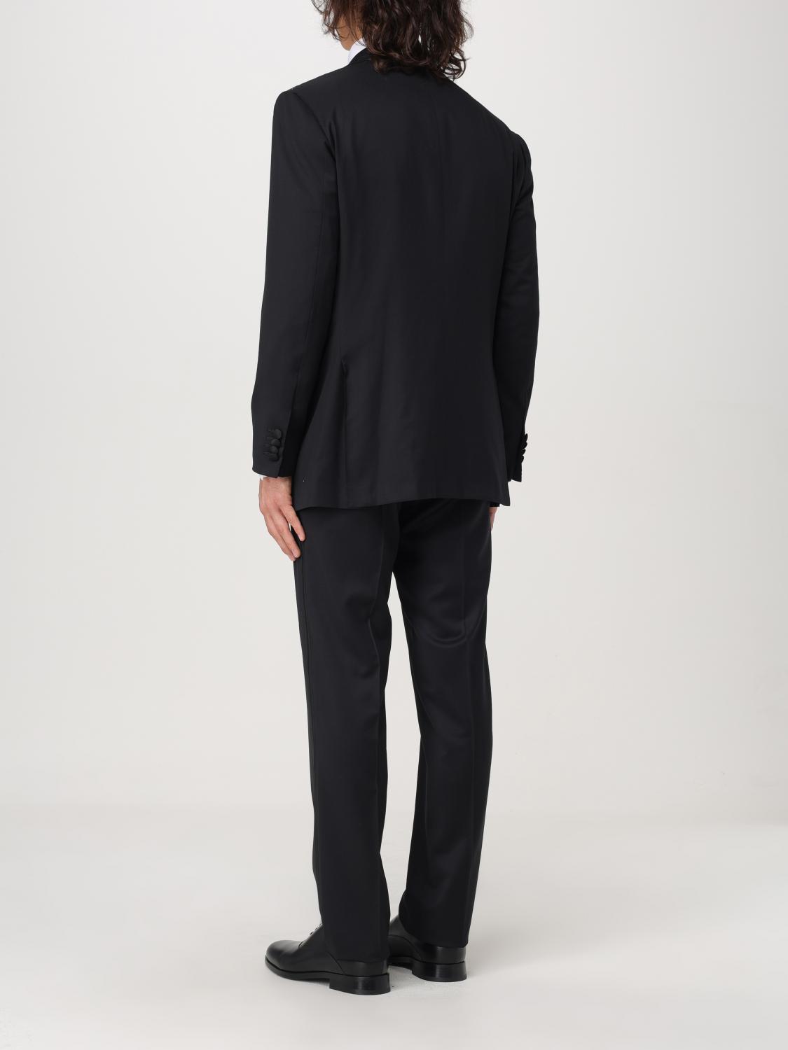 KITON SUIT: Suit men Kiton, Black - Img 3