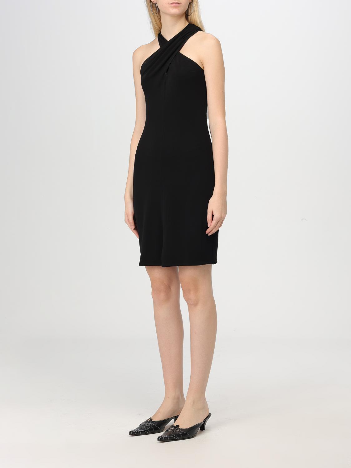 COURRÈGES DRESS: Dress woman CourrÈges, Black - Img 3