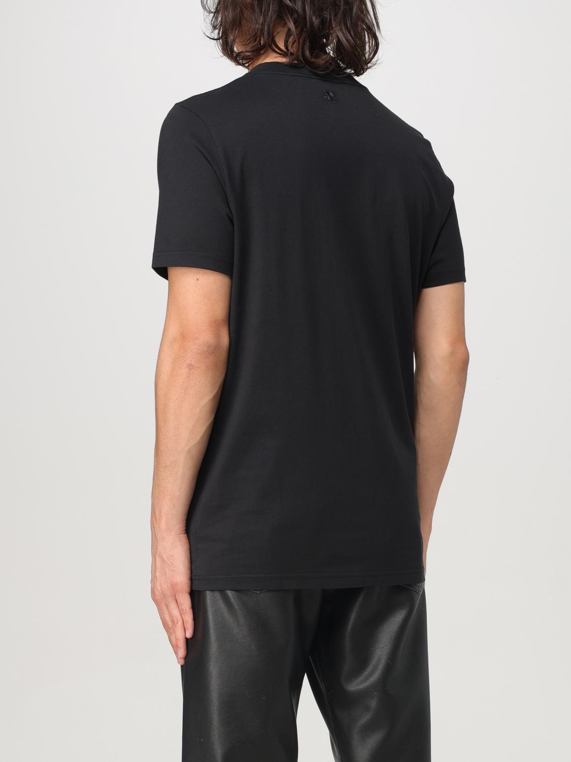 COURRÈGES T-SHIRT: T-shirt men CourrÈges, Black - Img 2