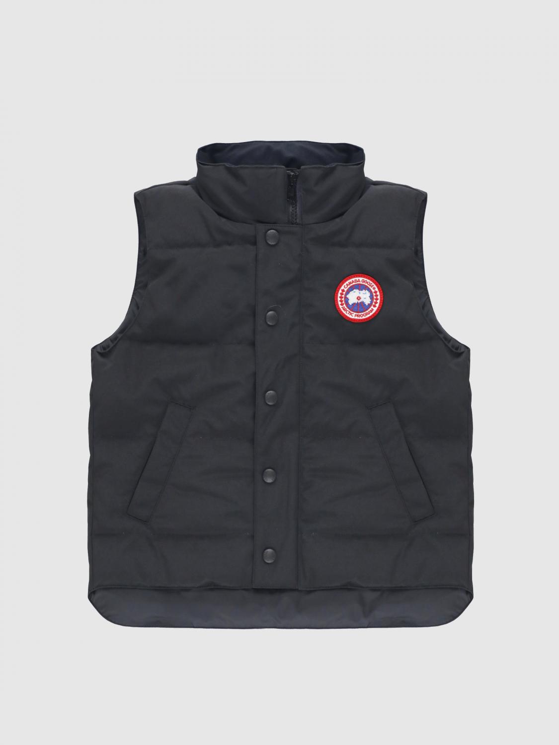 CANADA GOOSE VESTE: Veste enfant Canada Goose, Noir - Img 1