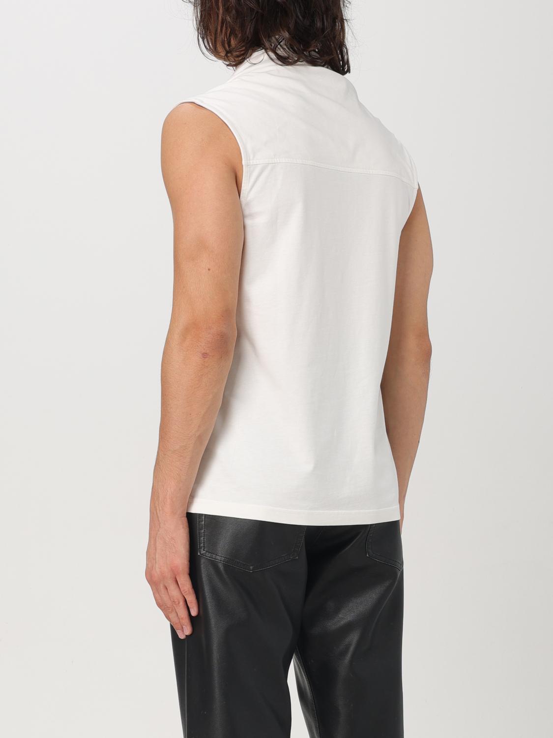 COURRÈGES TANK TOP: Courrèges men's tank top, White - Img 3