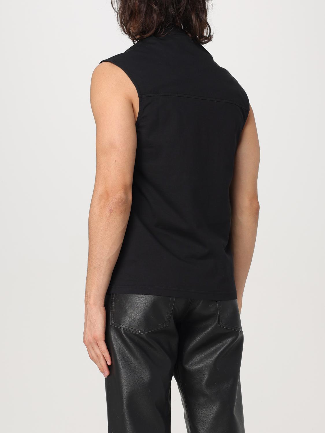 COURRÈGES TANK TOP: Courrèges men's tank top, Black - Img 3