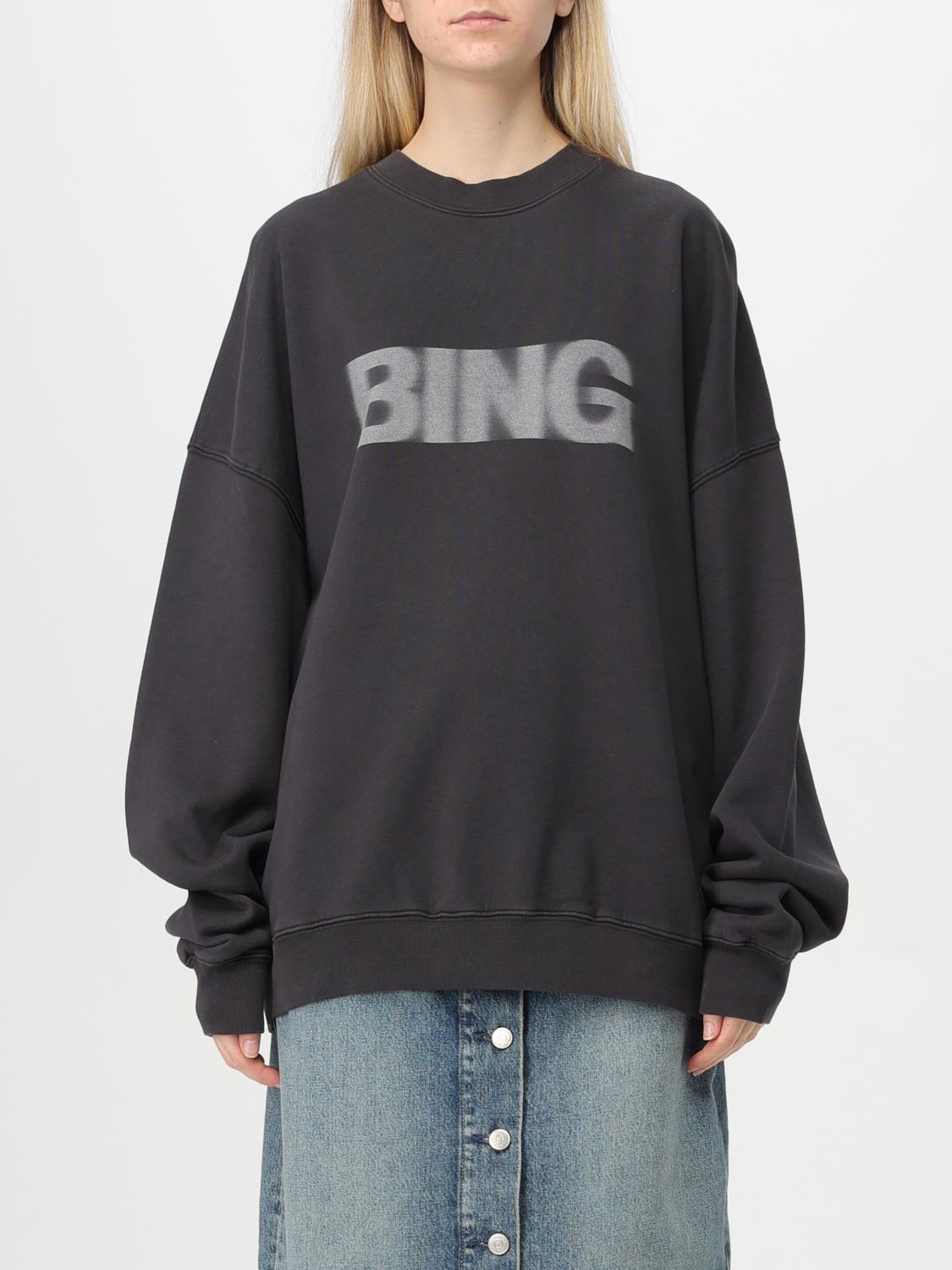 ANINE BING SWEATSHIRT: Sweatshirt woman Anine Bing, Black - Img 1