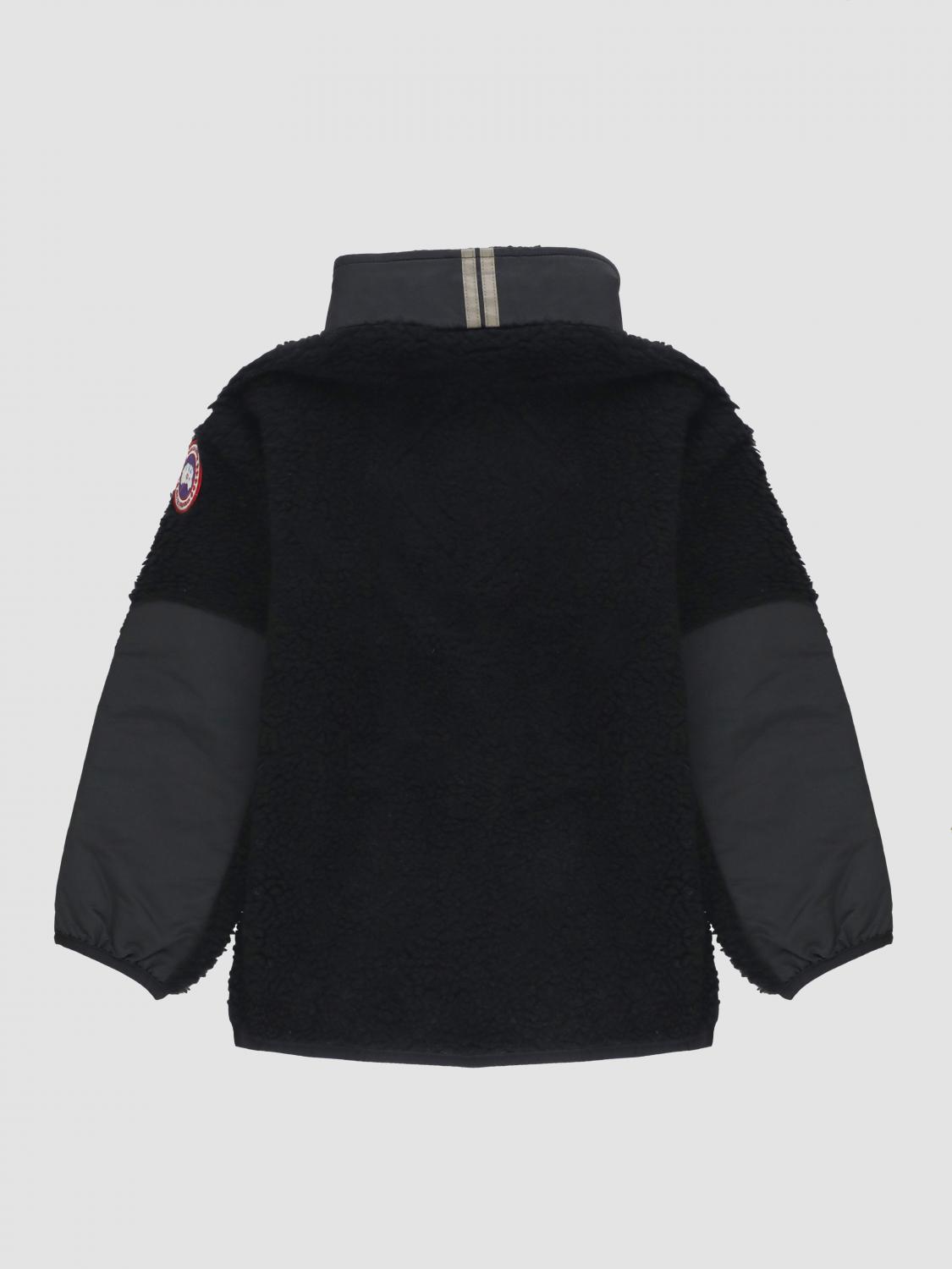 CANADA GOOSE VESTE: Pull enfant Canada Goose, Noir - Img 2