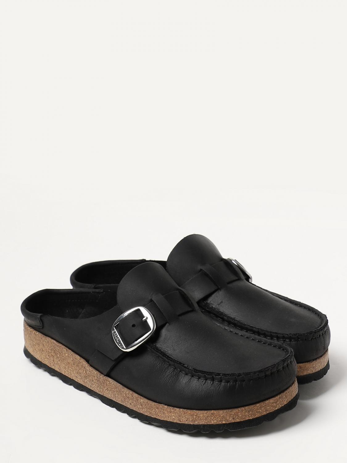 BIRKENSTOCK FLAT SANDALS: Flat sandals woman Birkenstock, Black - Img 2