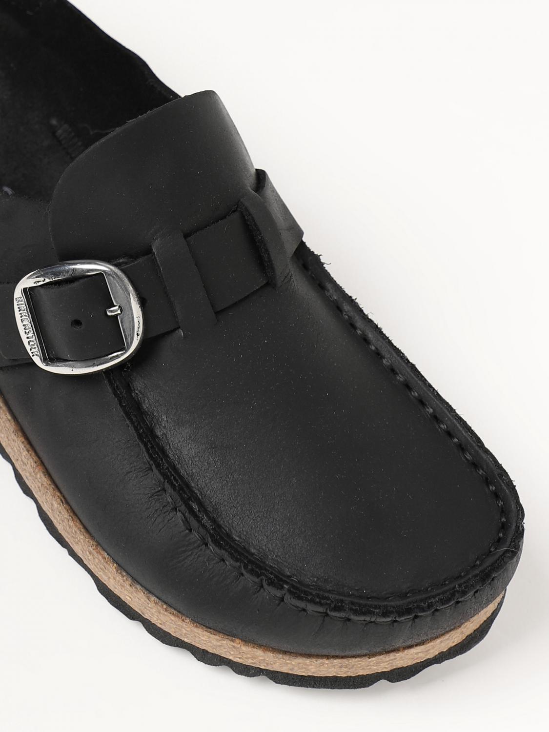 BIRKENSTOCK FLAT SANDALS: Flat sandals woman Birkenstock, Black - Img 4