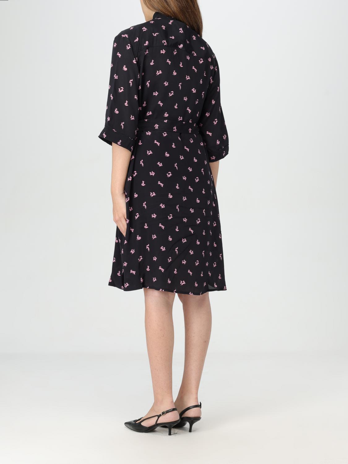 MAISON KITSUNÉ DRESS: Dress woman Maison KitsunÉ, Black - Img 2