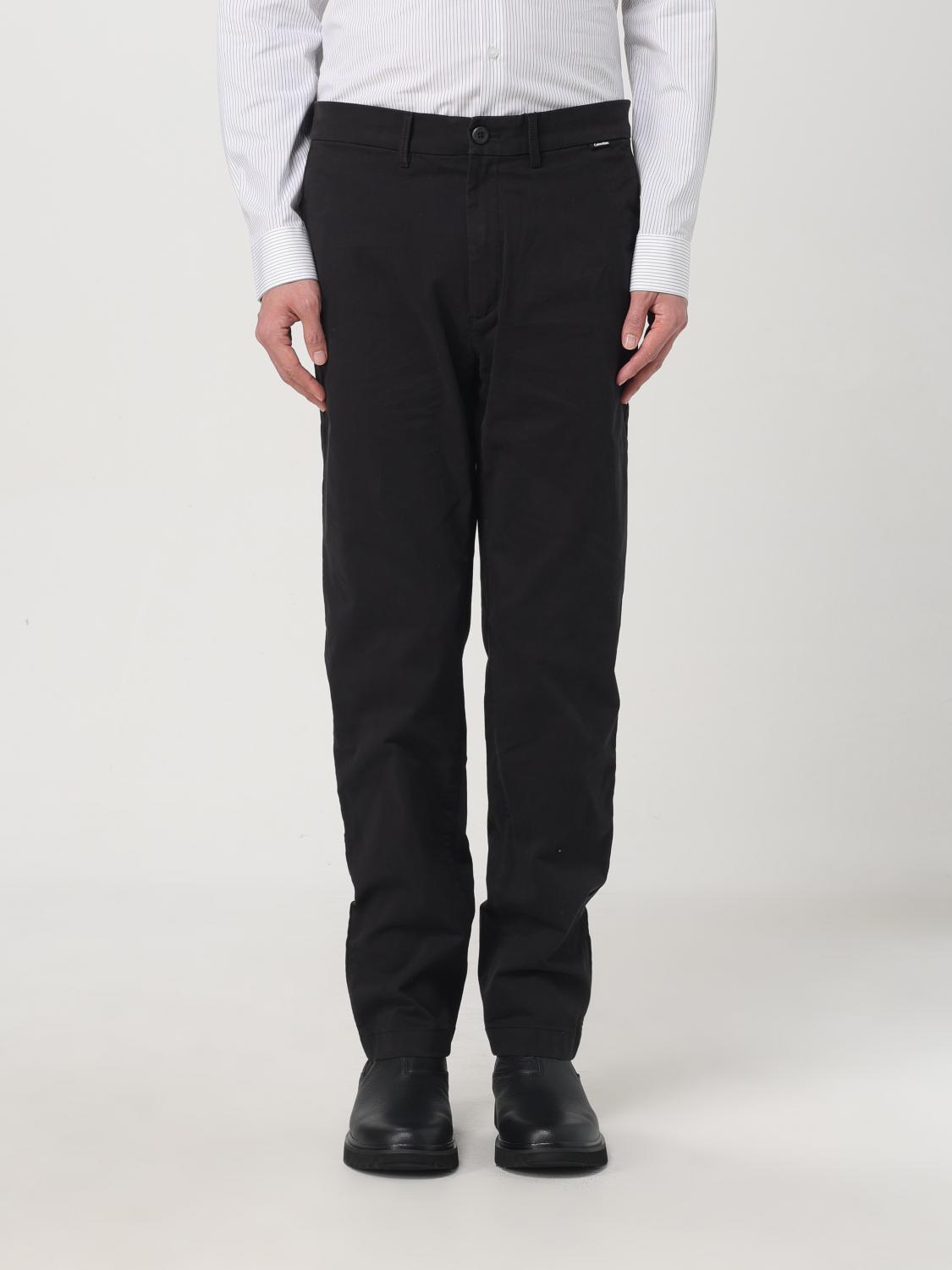 CALVIN KLEIN PANTS: Pants men Calvin Klein, Black - Img 1