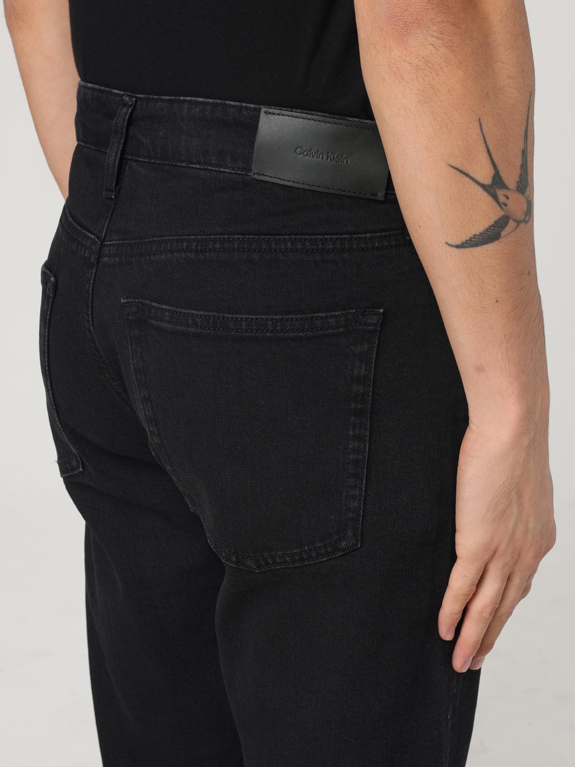 CALVIN KLEIN PANTS: Pants men Calvin Klein, Black - Img 3