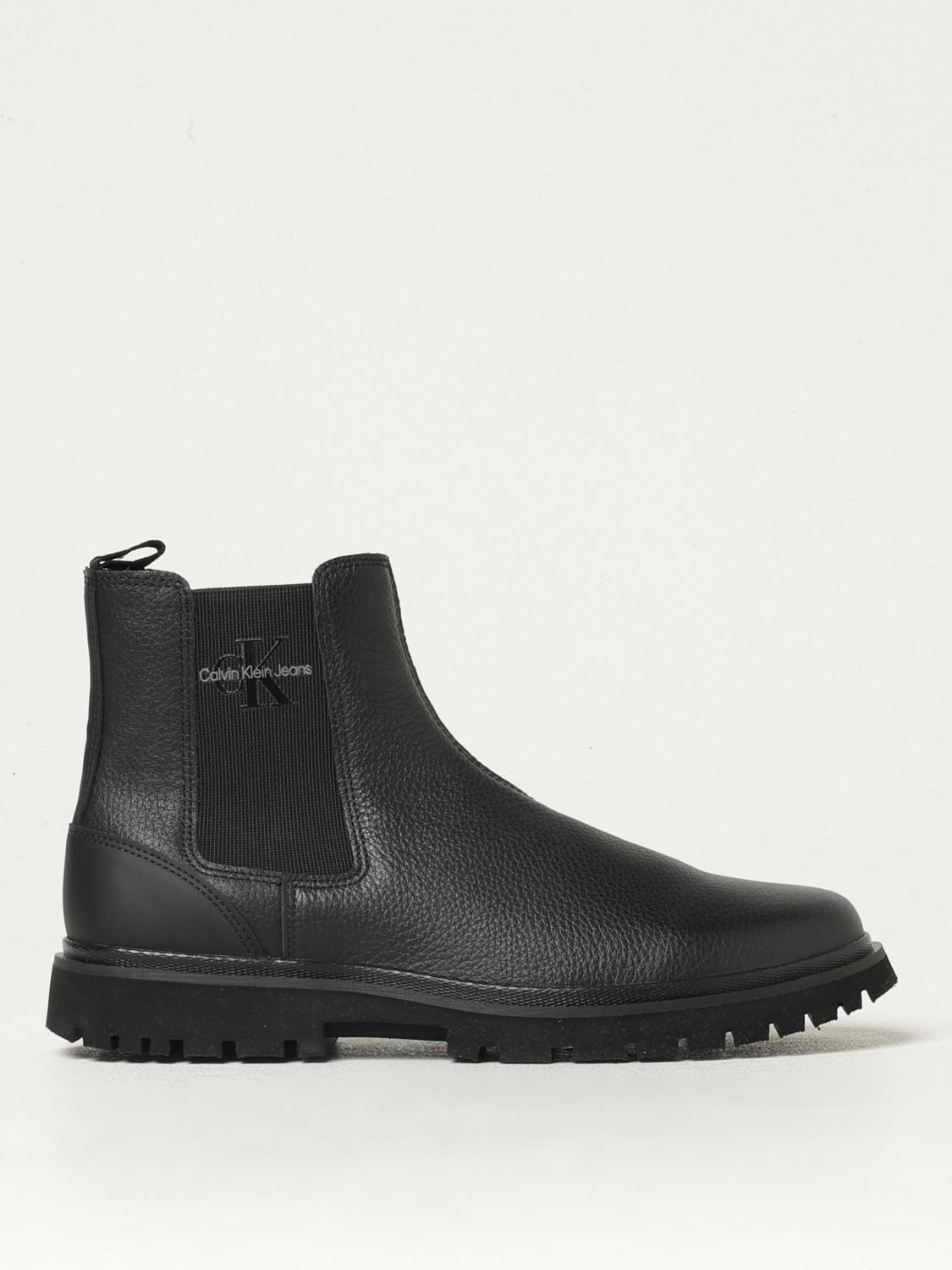 CALVIN KLEIN BOTTINES: Bottines homme Calvin Klein, Noir - Img 1