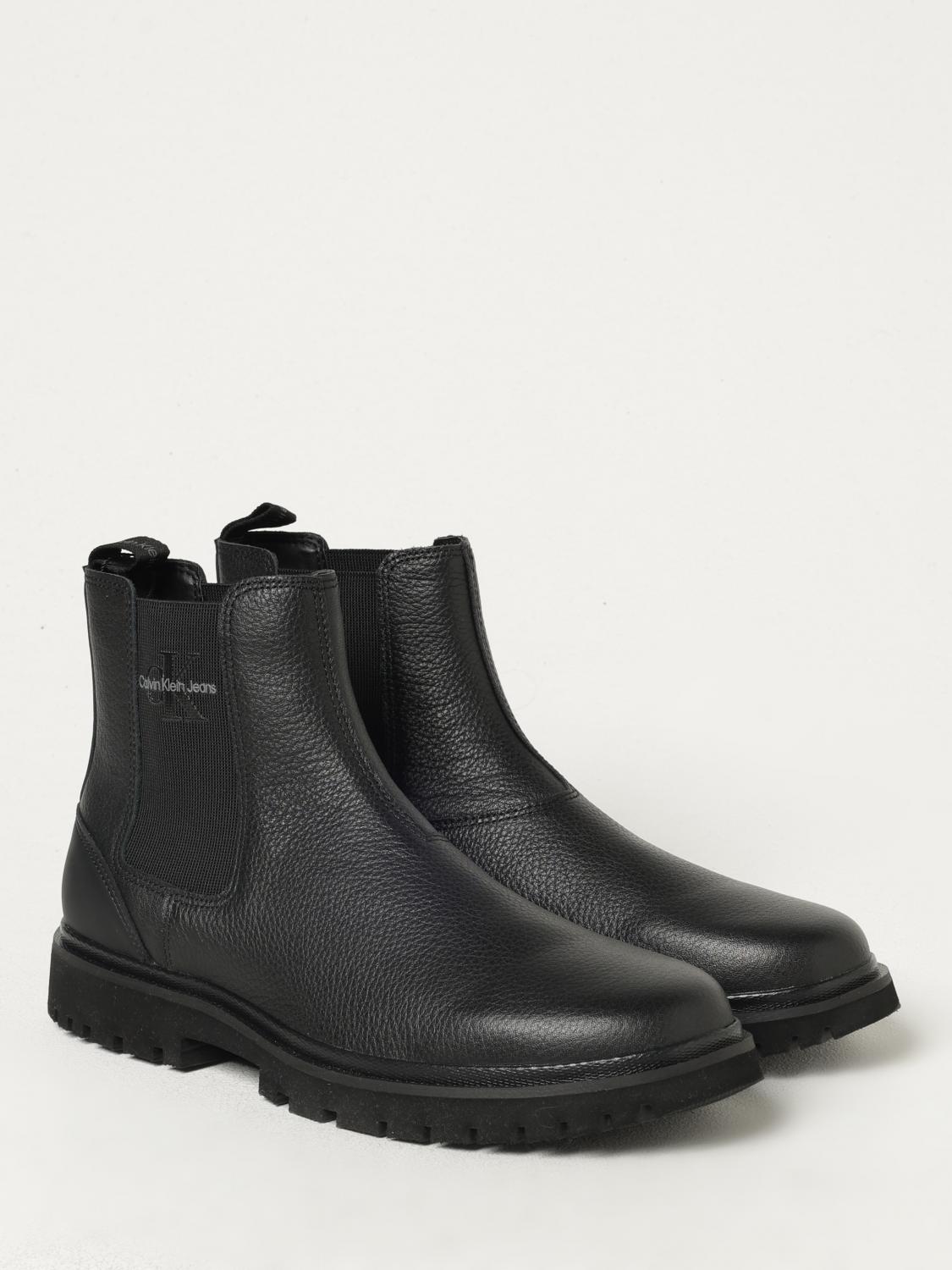 CALVIN KLEIN BOTTINES: Bottines homme Calvin Klein, Noir - Img 2