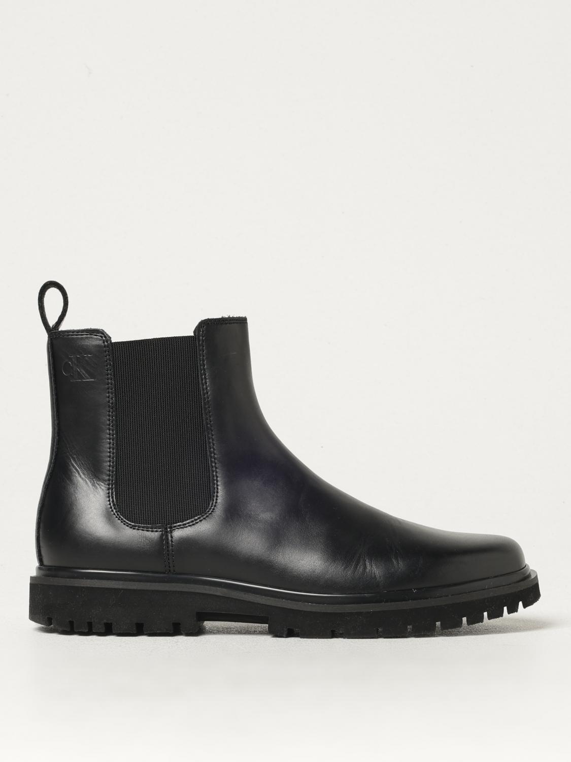 CALVIN KLEIN BOTTINES: Bottines homme Calvin Klein, Noir - Img 1