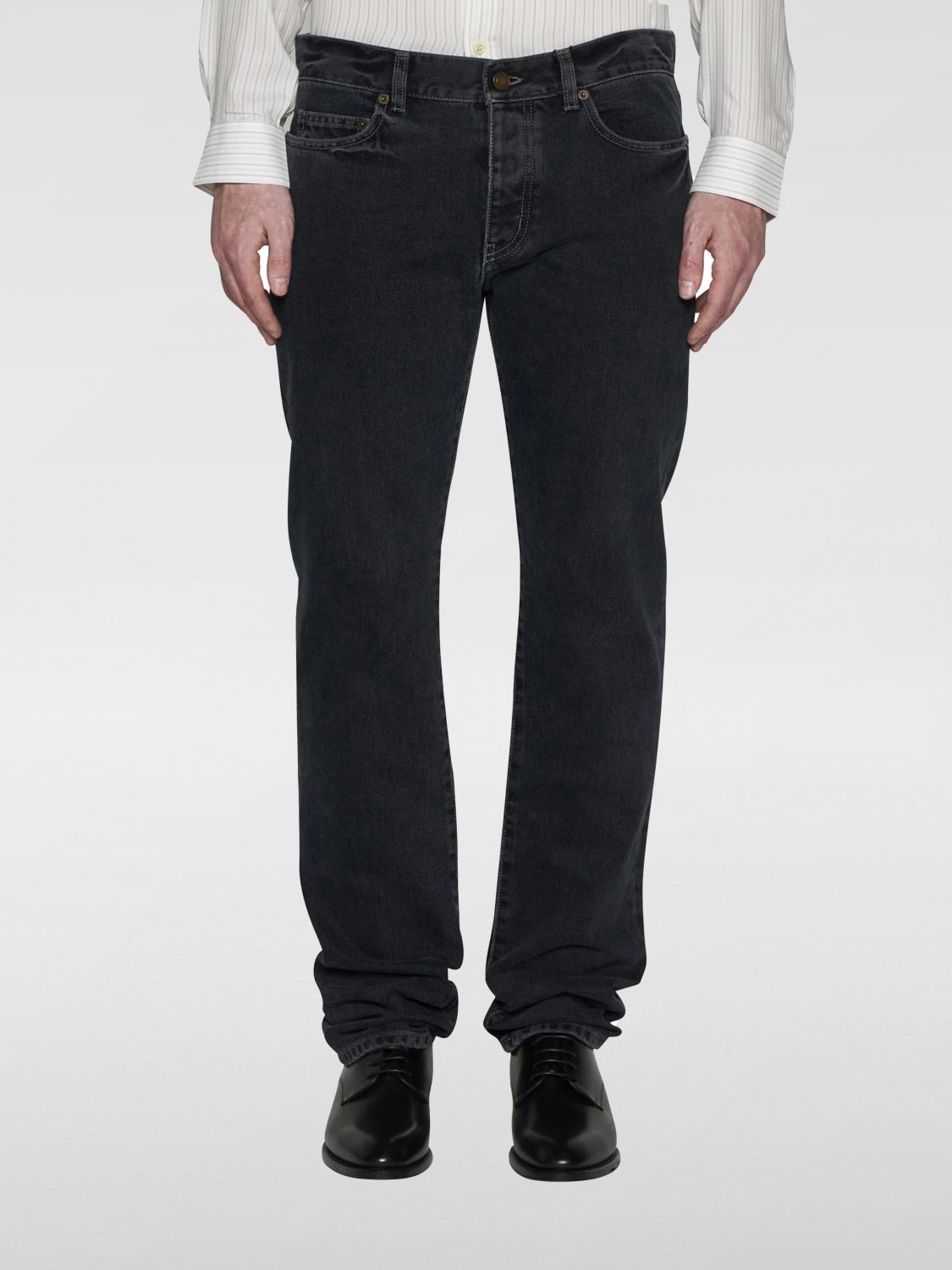 SAINT LAURENT JEANS: Jeans men Saint Laurent, Blue - Img 1