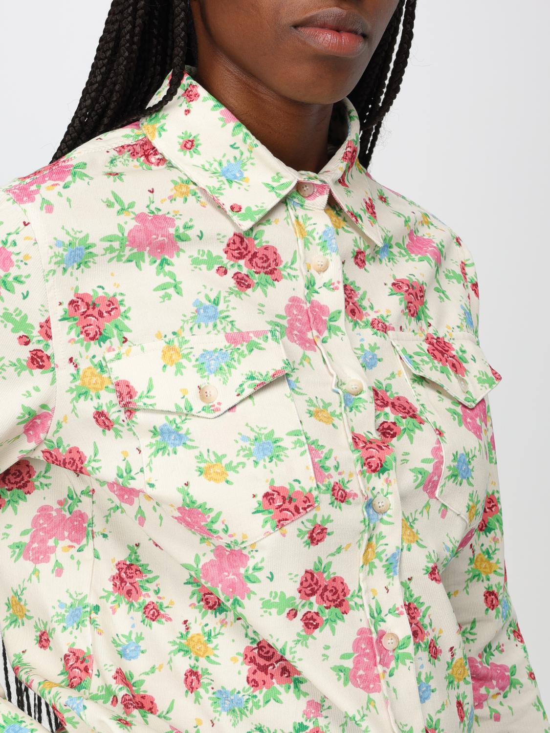 MC2 SAINT BARTH SHIRT: Mc2 Saint Barth printed cotton shirt, Multicolor - Img 3