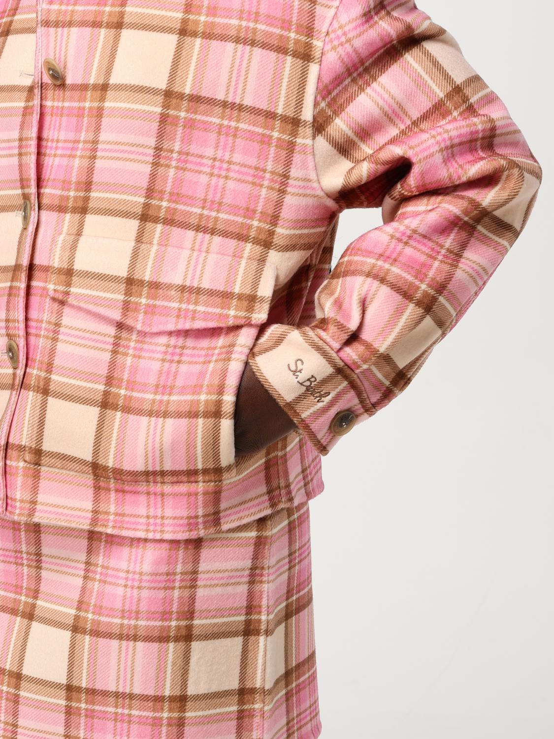 MC2 SAINT BARTH JACKET: Mc2 Saint Barth check fabric jacket, Multicolor - Img 5