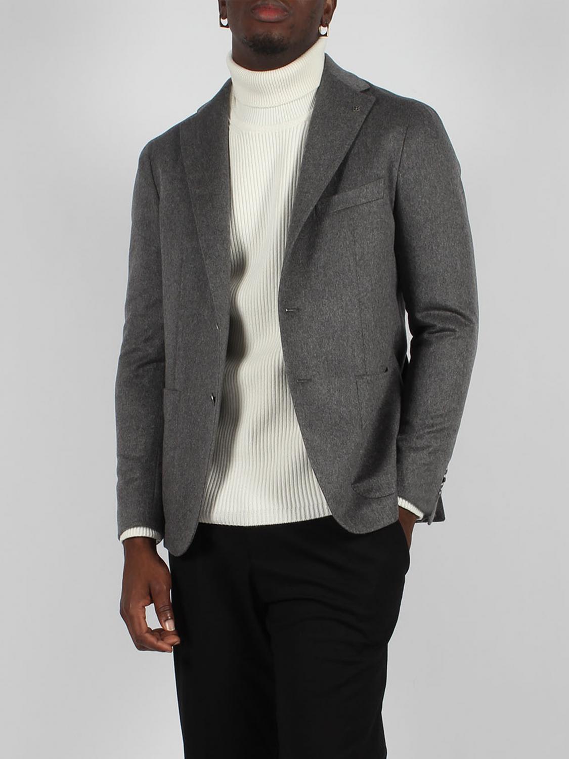 TAGLIATORE BLAZER: Veste homme Tagliatore, Gris - Img 1