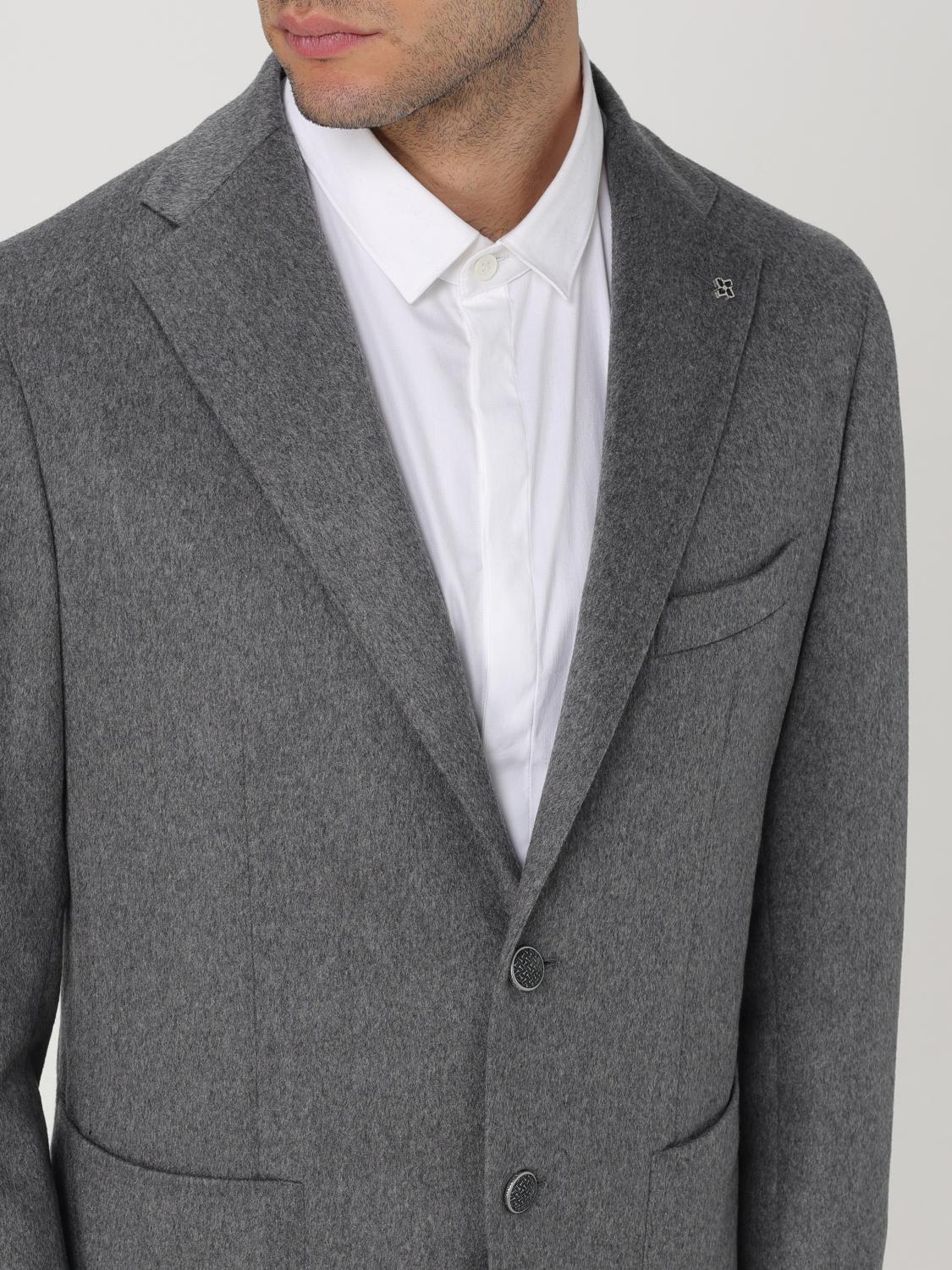 TAGLIATORE BLAZER: Veste homme Tagliatore, Gris - Img 4