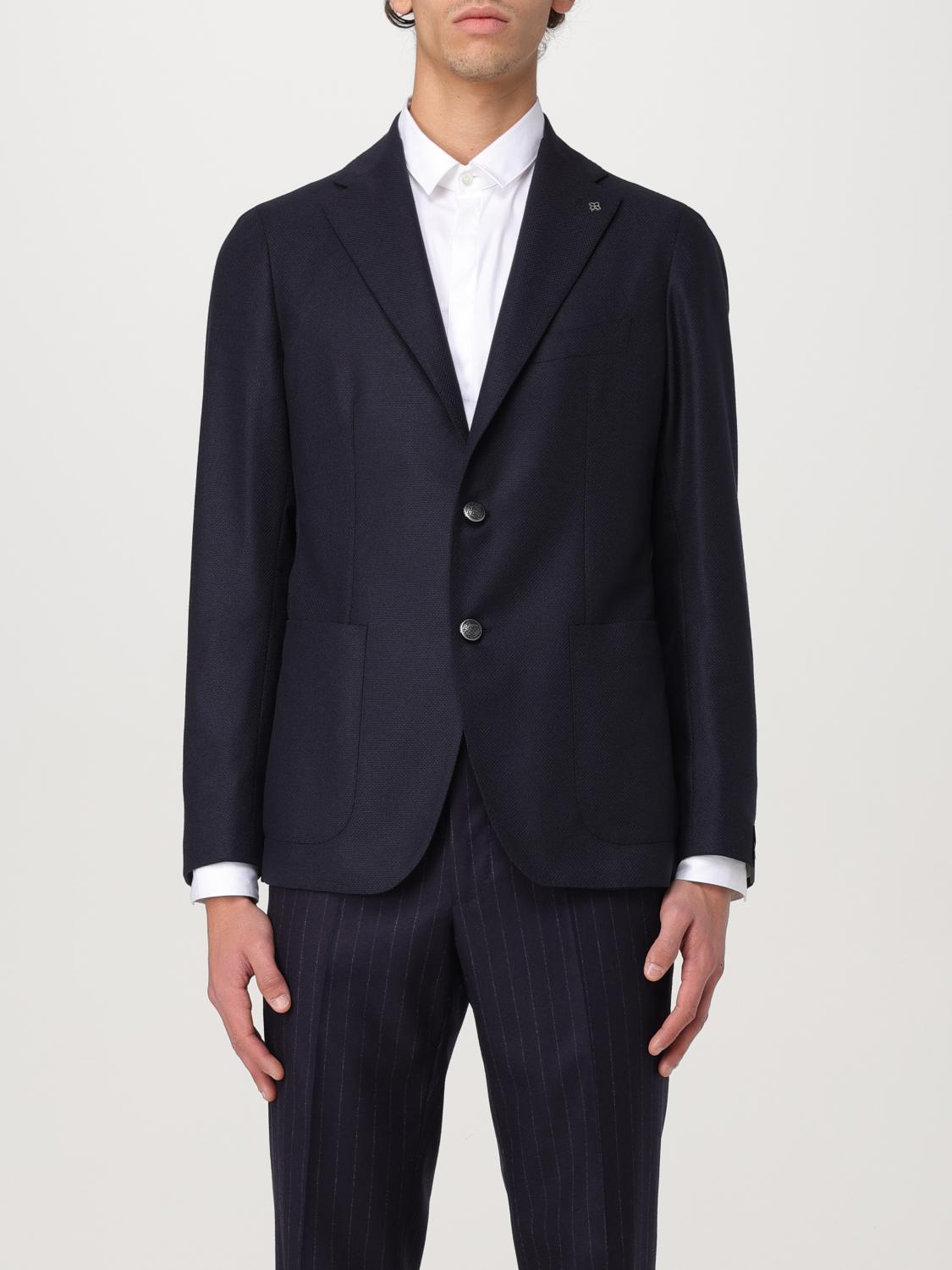 TAGLIATORE BLAZER: Tagliatore men's blazer, Blue - Img 1