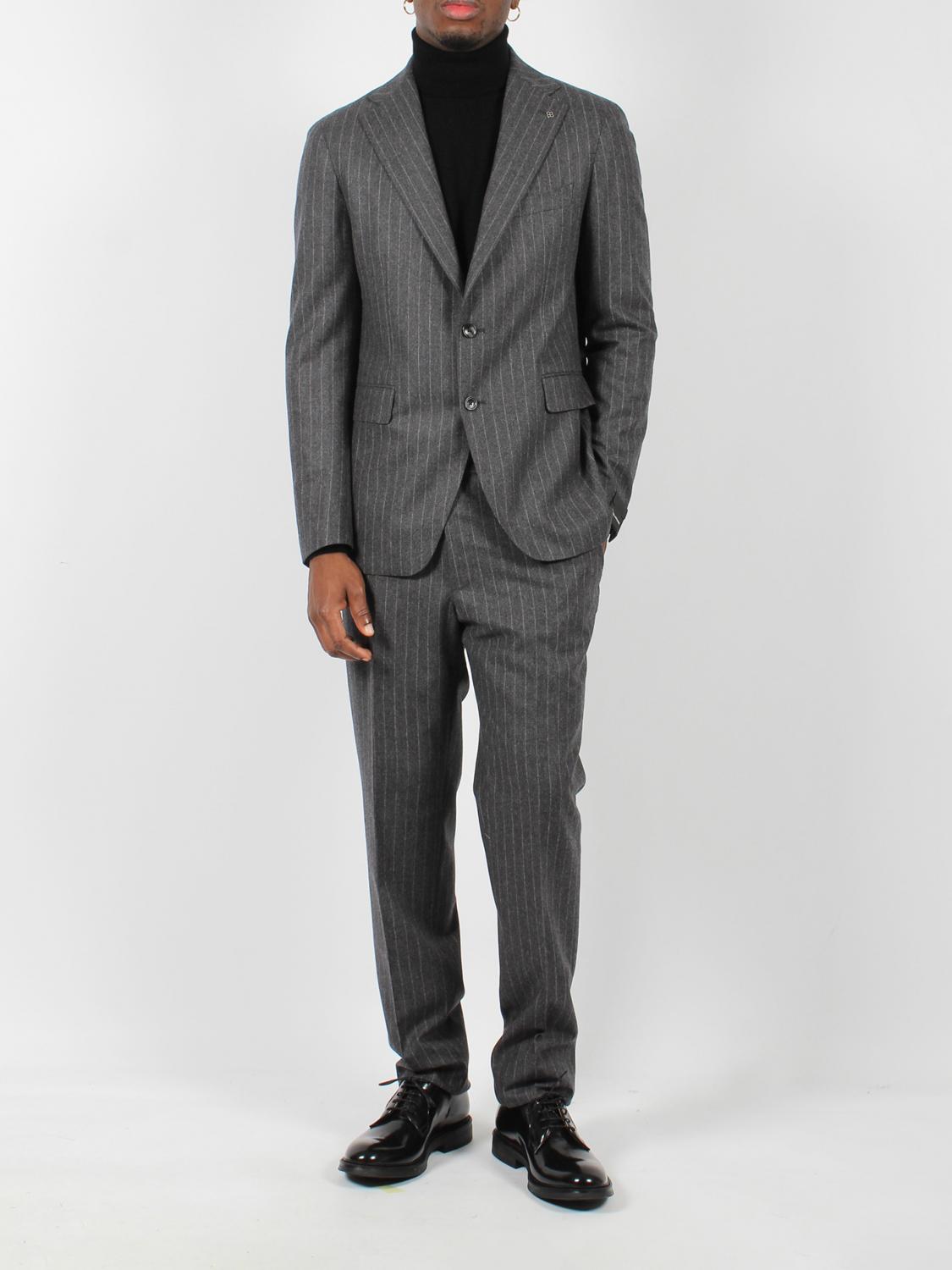 TAGLIATORE SUIT: Suit men Tagliatore, Mouse Grey - Img 1