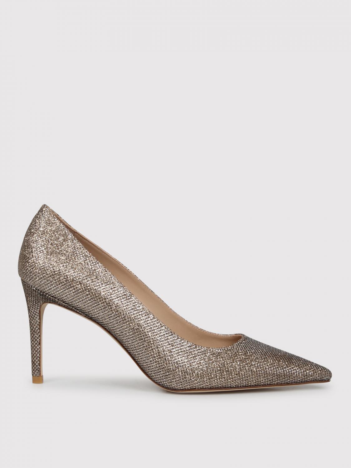 STUART WEITZMAN PUMPS: Shoes woman Stuart Weitzman, Gold - Img 1