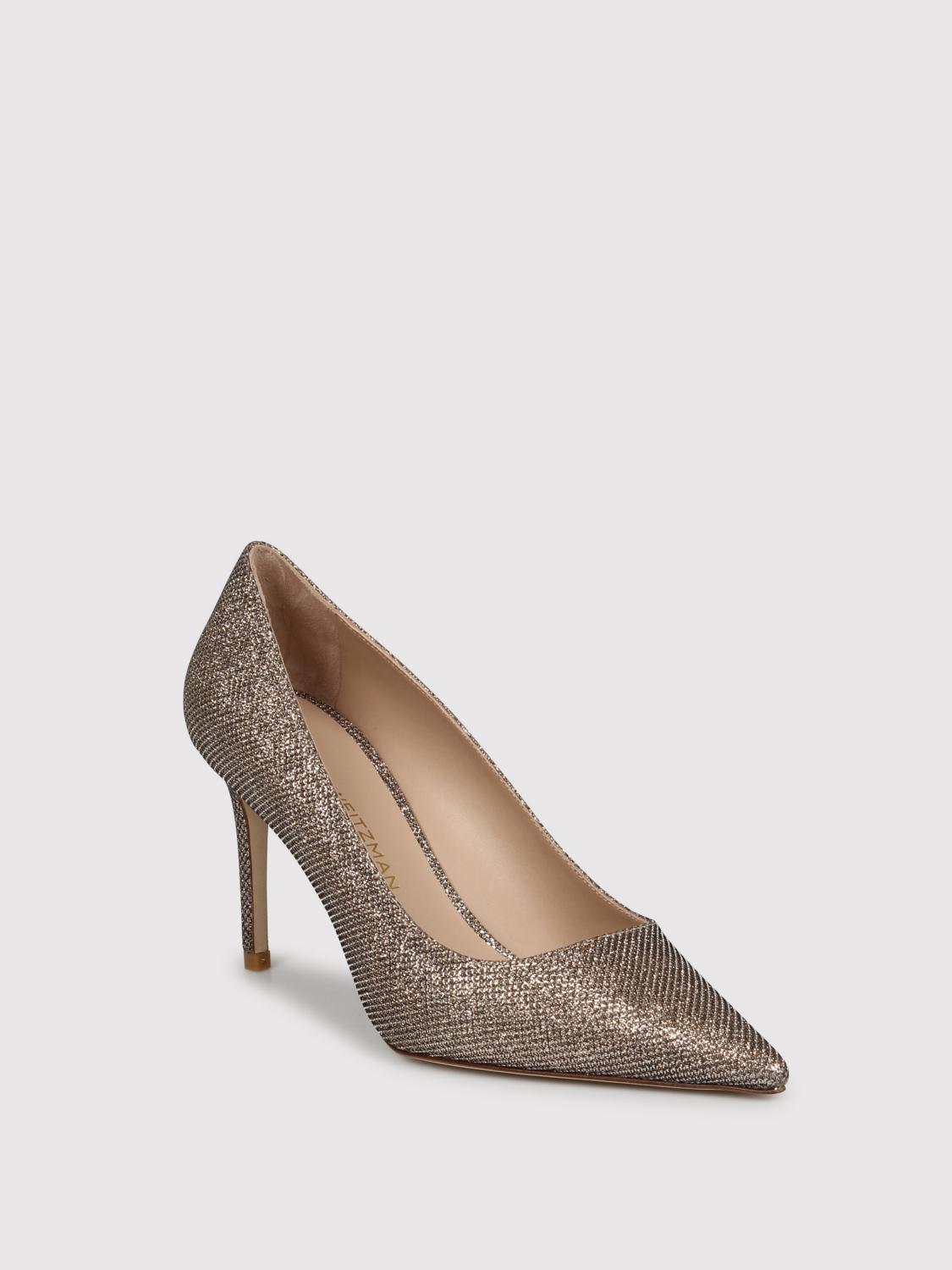 STUART WEITZMAN PUMPS: Shoes woman Stuart Weitzman, Gold - Img 2