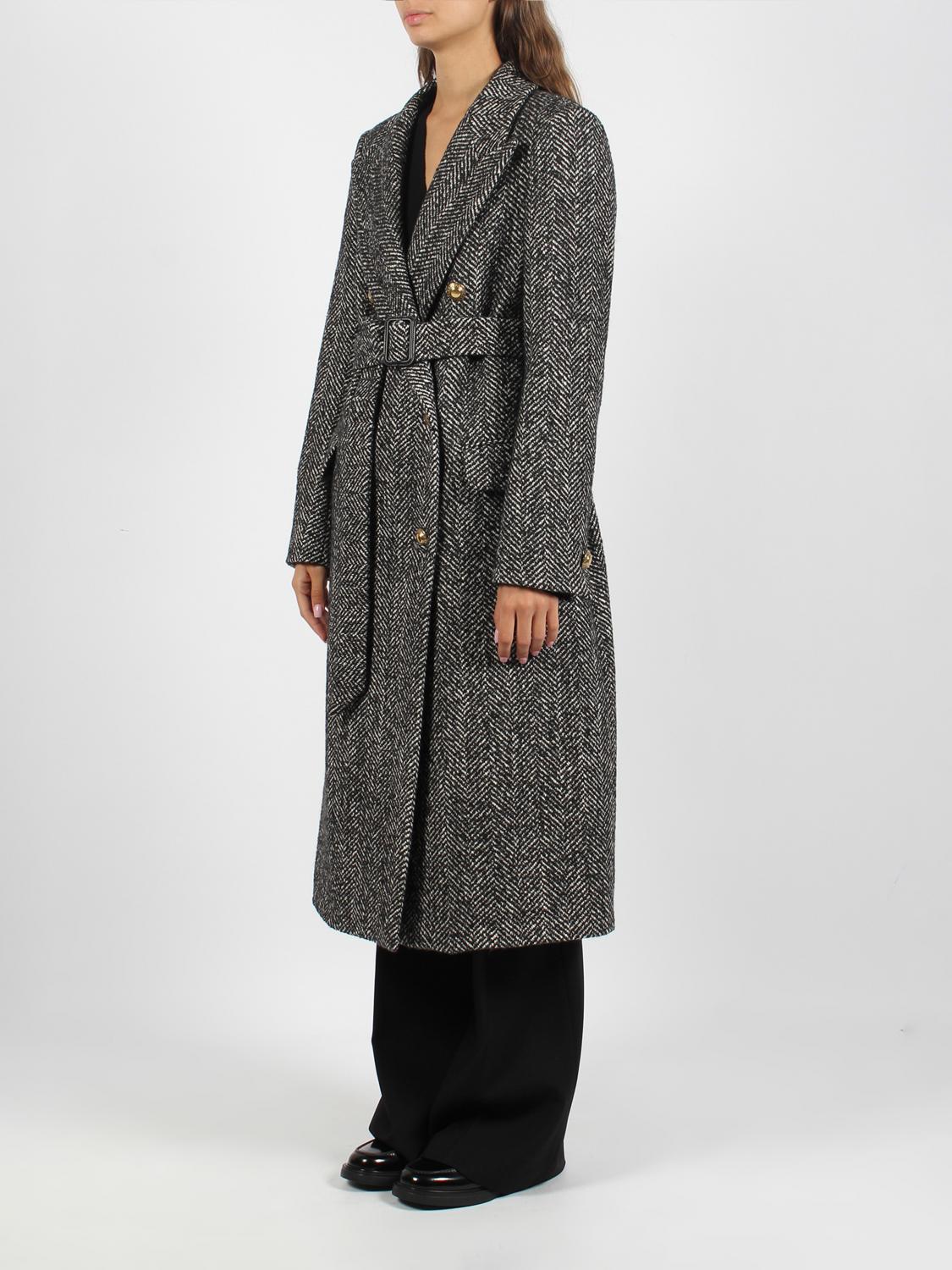 TAGLIATORE COAT: Coat woman Tagliatore, Black - Img 2