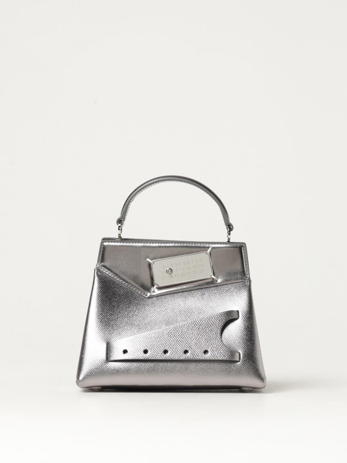 MAISON MARGIELA MINI BOLSO: Bolso de mano mujer Maison Margiela, Plata - Img 1