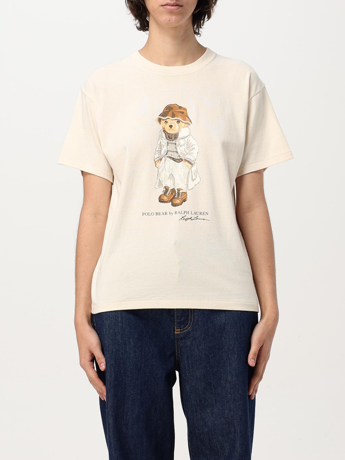 POLO RALPH LAUREN T-SHIRT: T-shirt woman Polo Ralph Lauren, White - Img 1