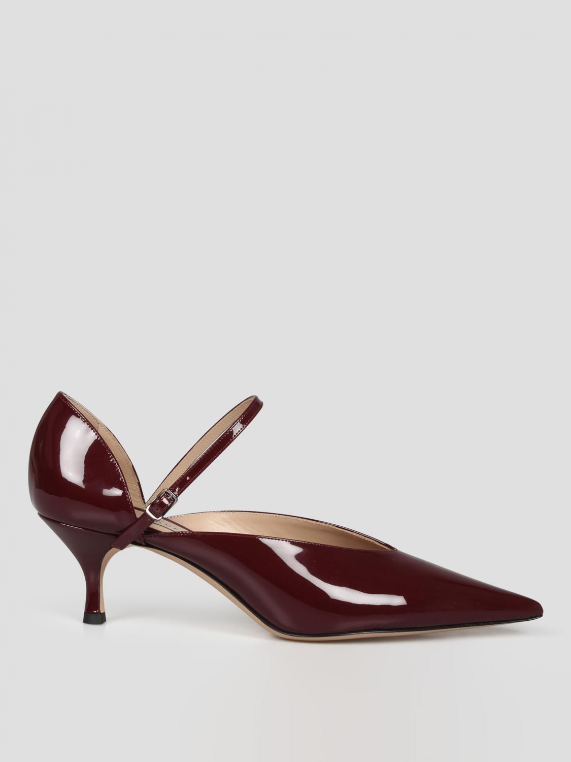 CASADEI HIGH HEEL SHOES: Shoes woman Casadei, Burgundy - Img 1