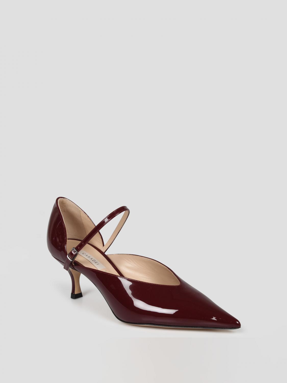 CASADEI HIGH HEEL SHOES: Shoes woman Casadei, Burgundy - Img 2