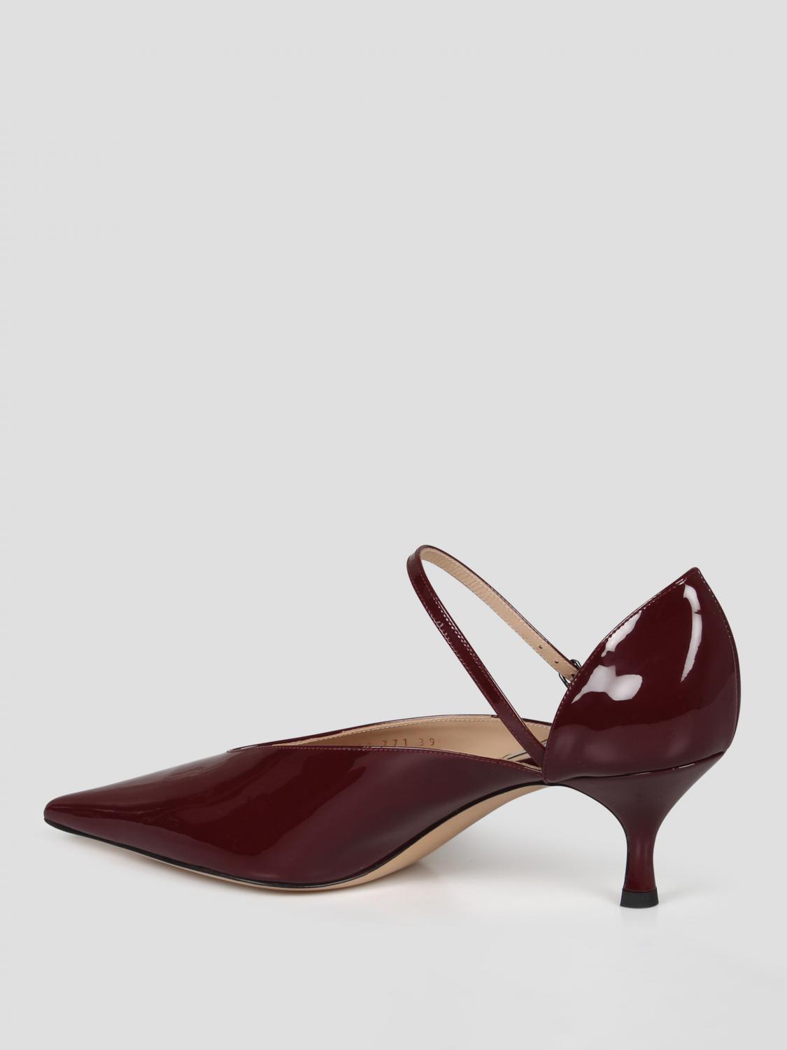 CASADEI HIGH HEEL SHOES: Shoes woman Casadei, Burgundy - Img 3