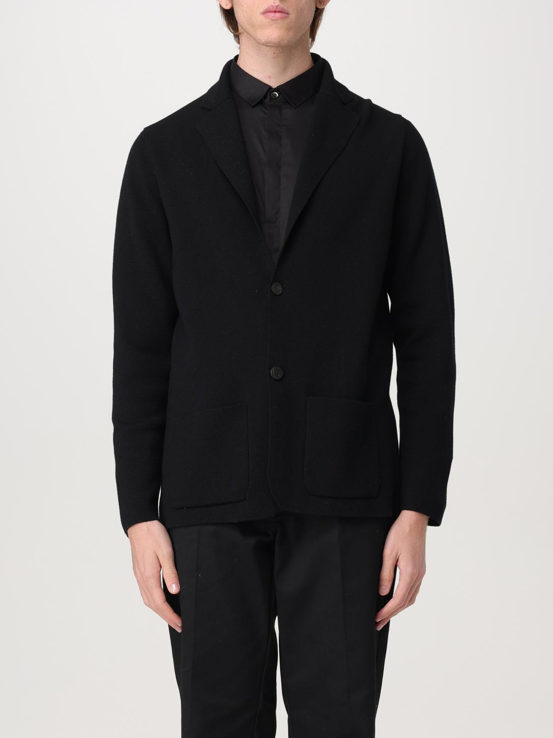 DRUMOHR CARDIGAN: Jacket men Drumohr, Black - Img 1