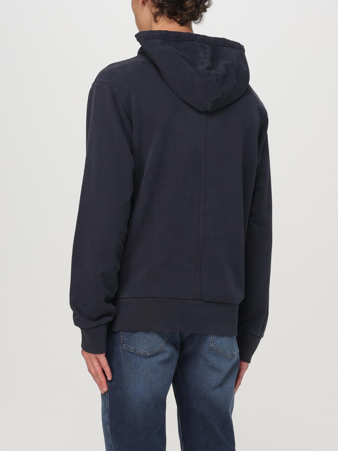 BOSS SWEATSHIRT: Boss men's hoodie, Blue - Img 2