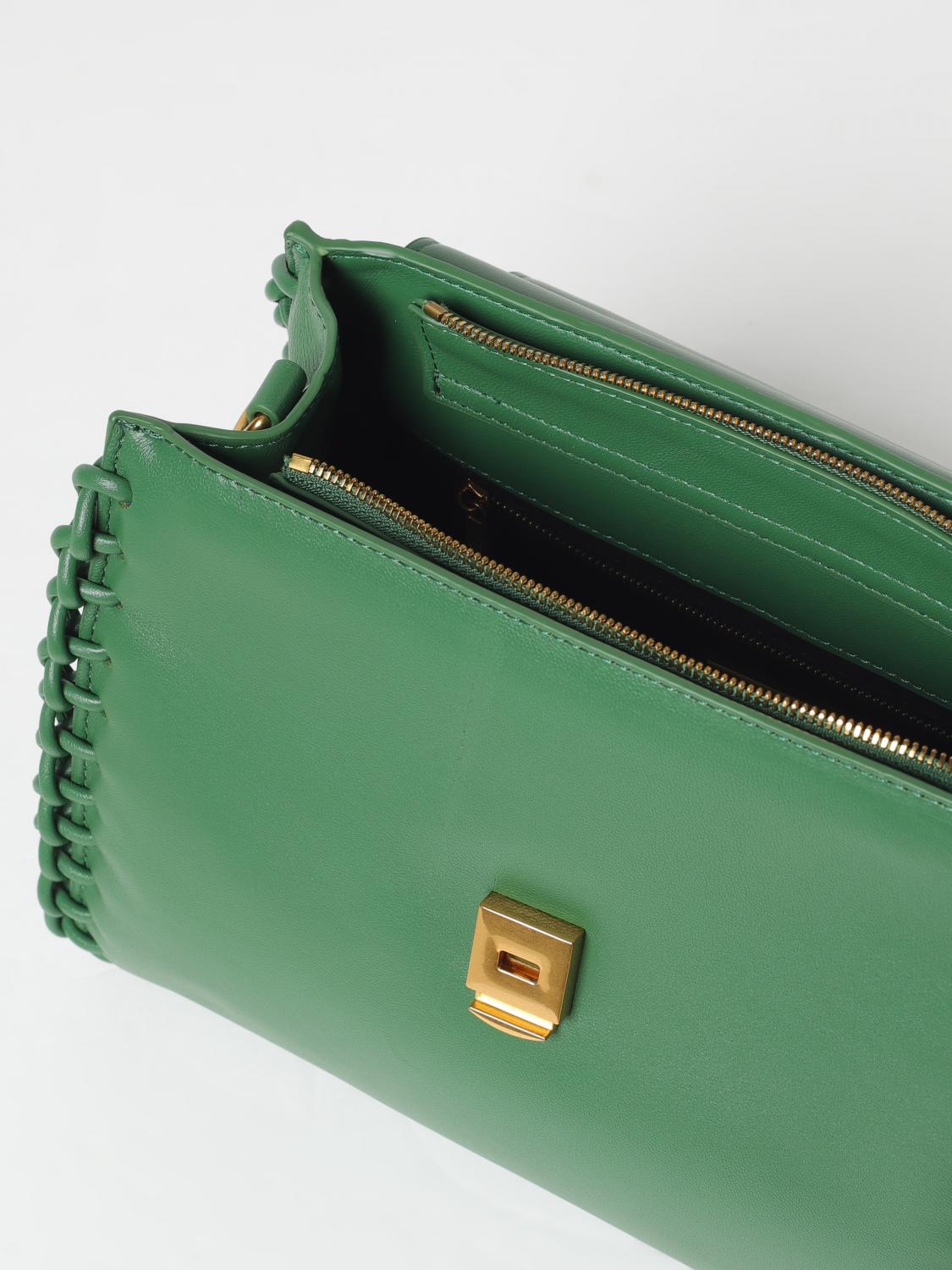 LA CARRIE HANDBAG: Crossbody bags woman La Carrie, Green - Img 3