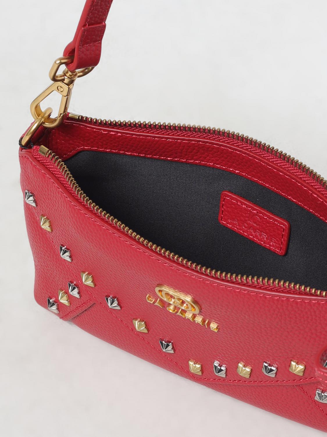 LA CARRIE WALLET: Crossbody bags woman La Carrie, Red - Img 3