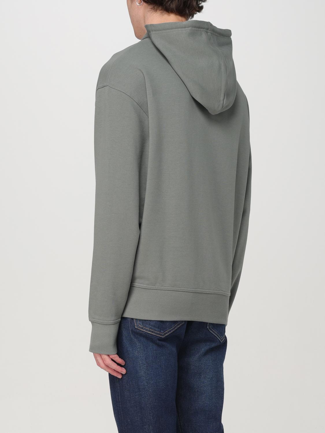 BOSS SWEATSHIRT: Boss men's hoodie, Grey - Img 2