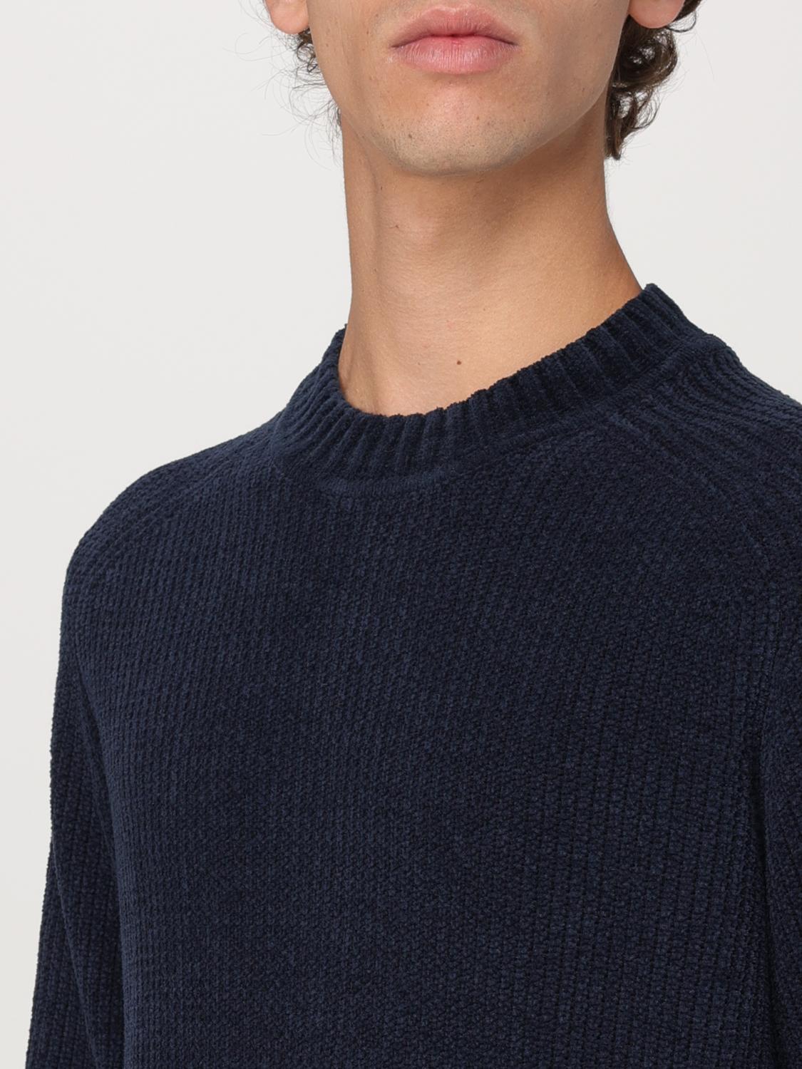 BOSS SWEATER: Sweater men Boss, Blue - Img 3