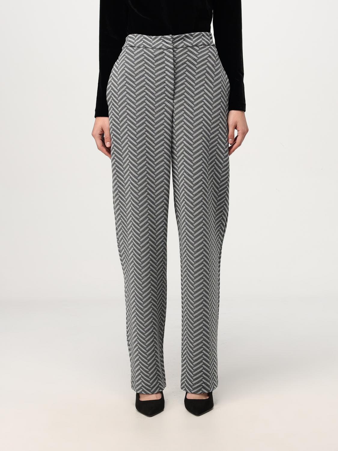 EMPORIO ARMANI PANTS: Pants woman Emporio Armani, Grey - Img 1