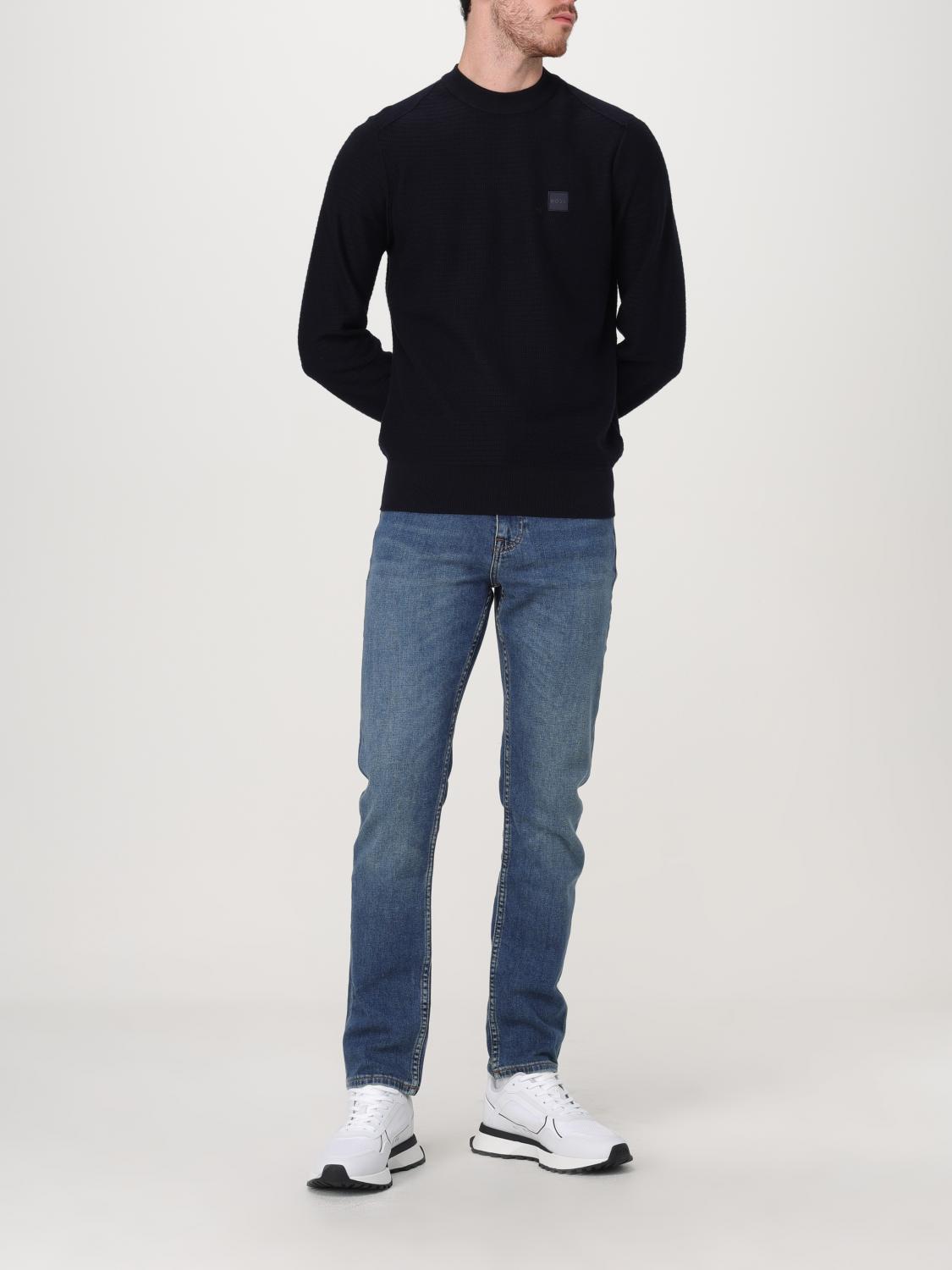 BOSS JEANS: Pantalon homme Boss, Bleu - Img 2