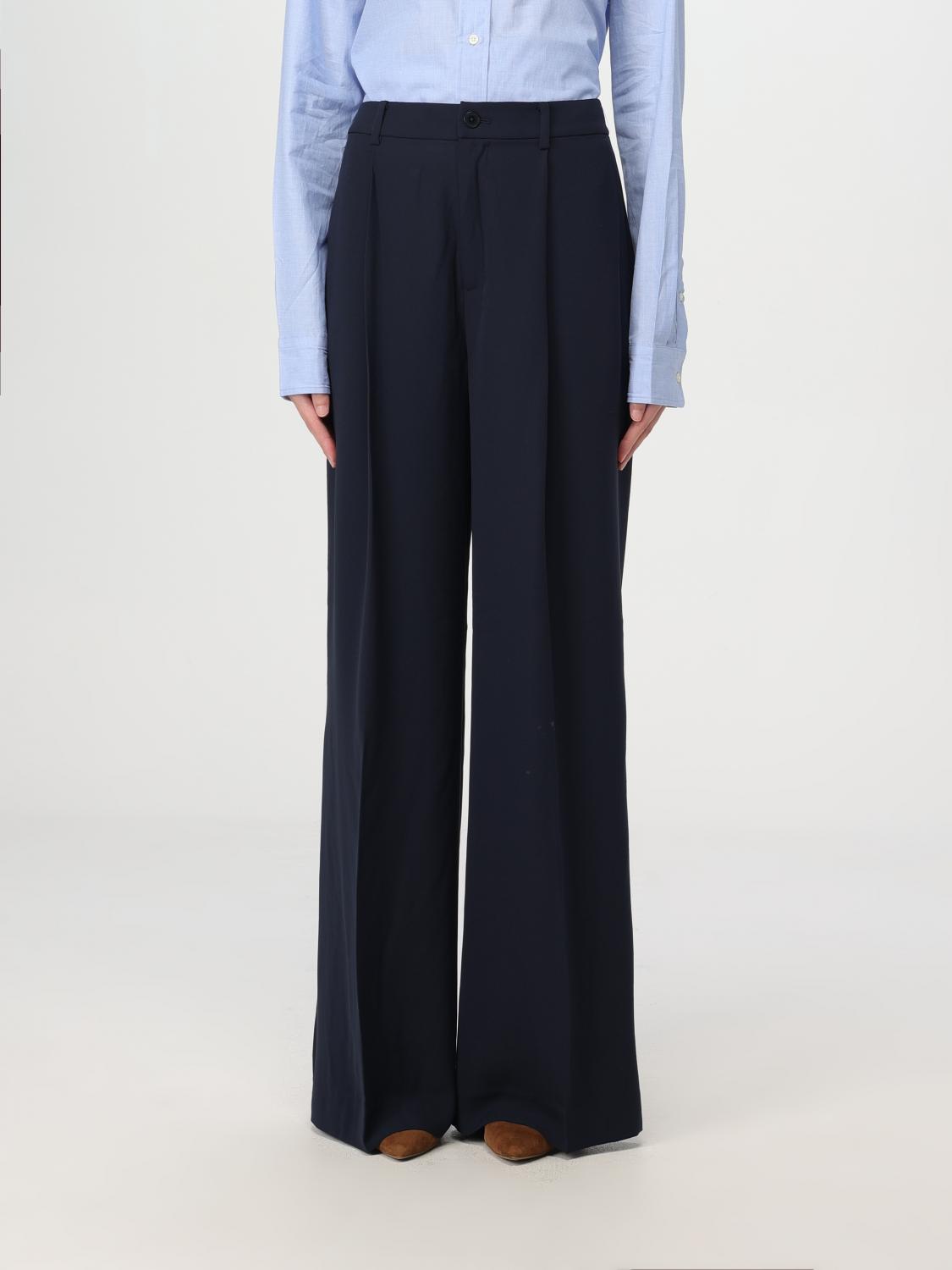 LAUREN RALPH LAUREN PANTS: Pants woman Lauren Ralph Lauren, Blue - Img 1