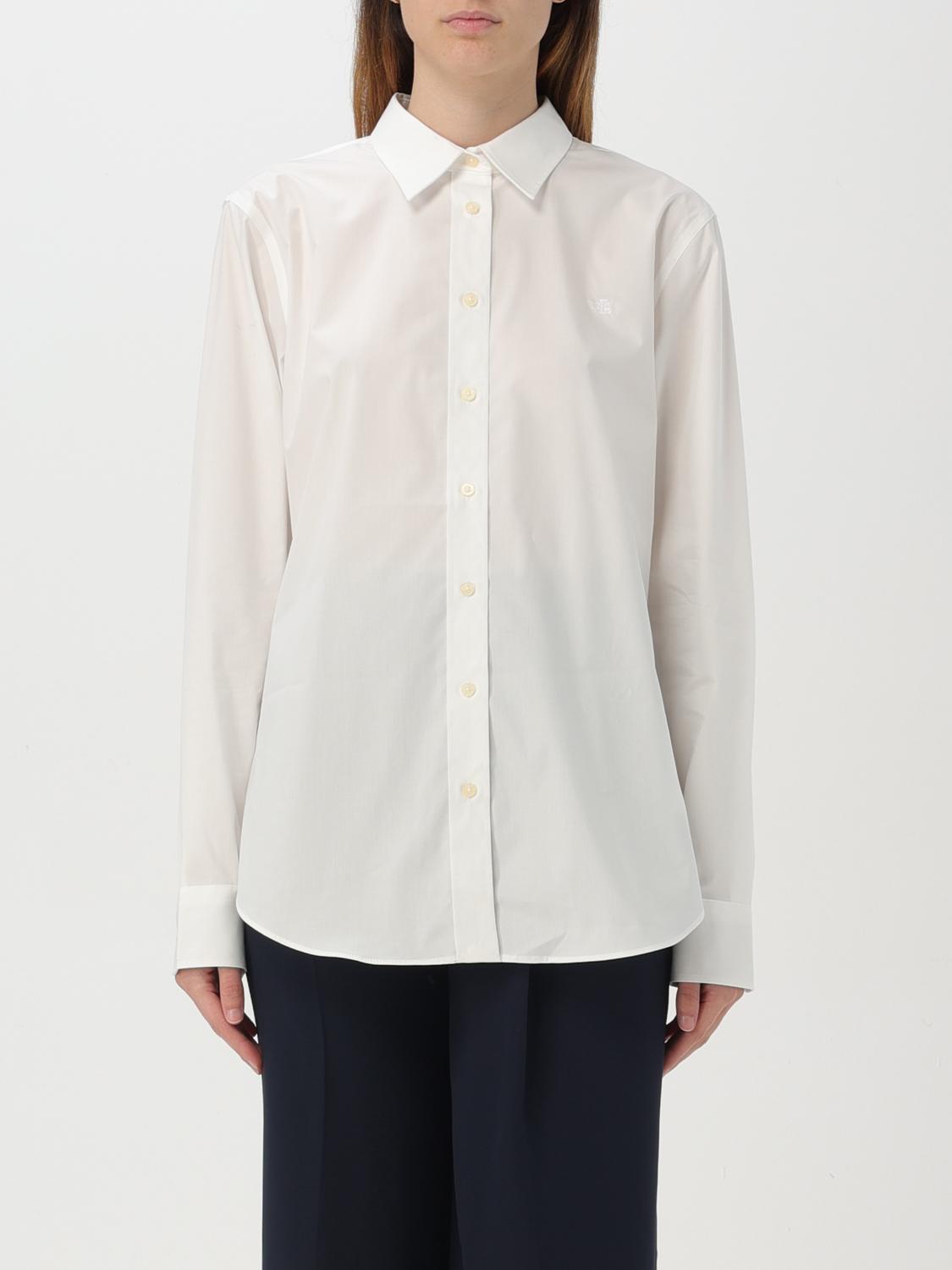 LAUREN RALPH LAUREN SHIRT: Shirt woman Lauren Ralph Lauren, White - Img 1