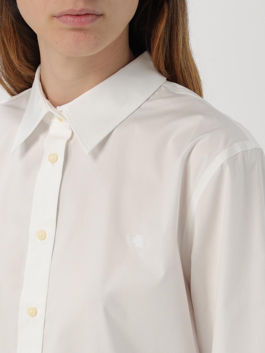 LAUREN RALPH LAUREN SHIRT: Shirt woman Lauren Ralph Lauren, White - Img 3