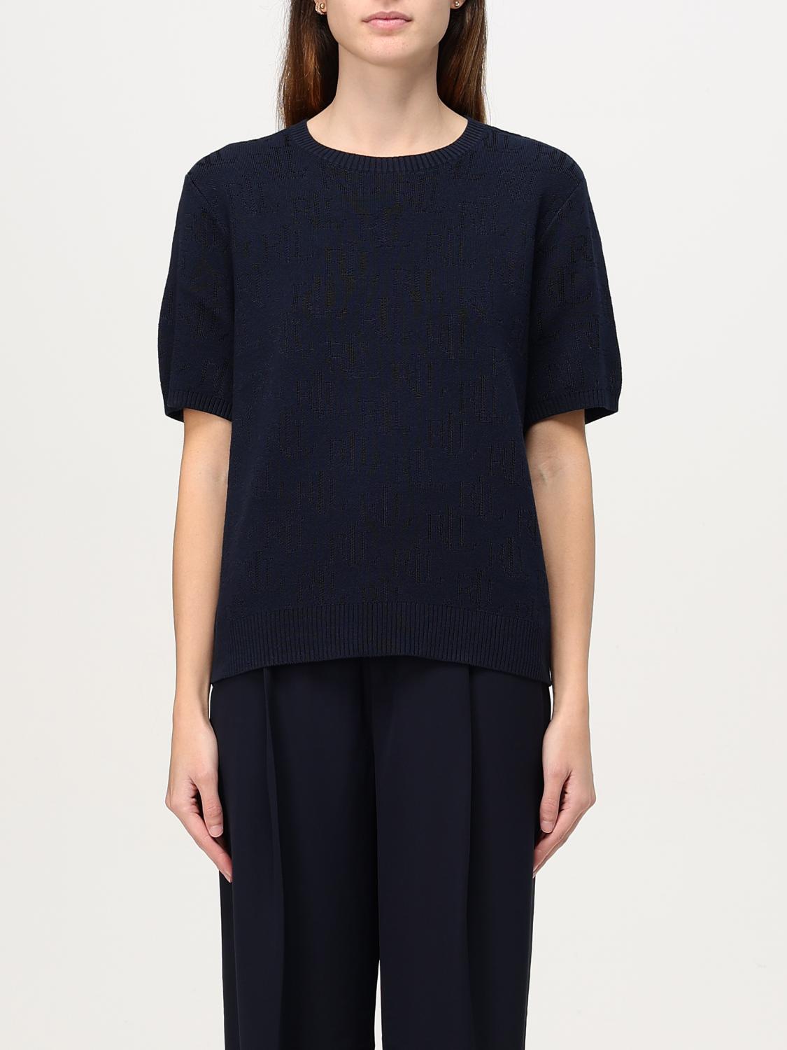 LAUREN RALPH LAUREN SWEATER: Sweater woman Lauren Ralph Lauren, Blue - Img 1