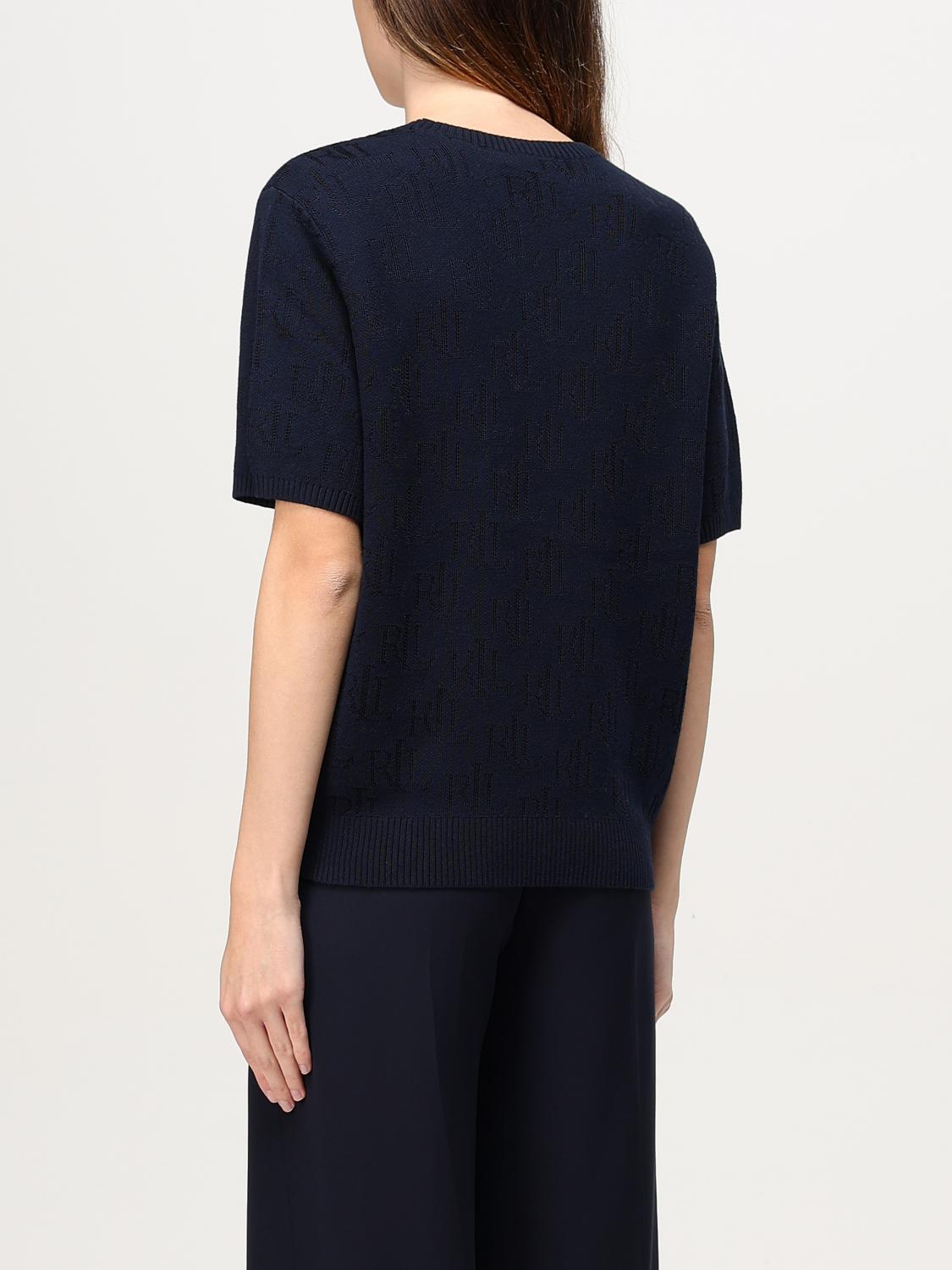 LAUREN RALPH LAUREN SWEATER: Sweater woman Lauren Ralph Lauren, Blue - Img 2