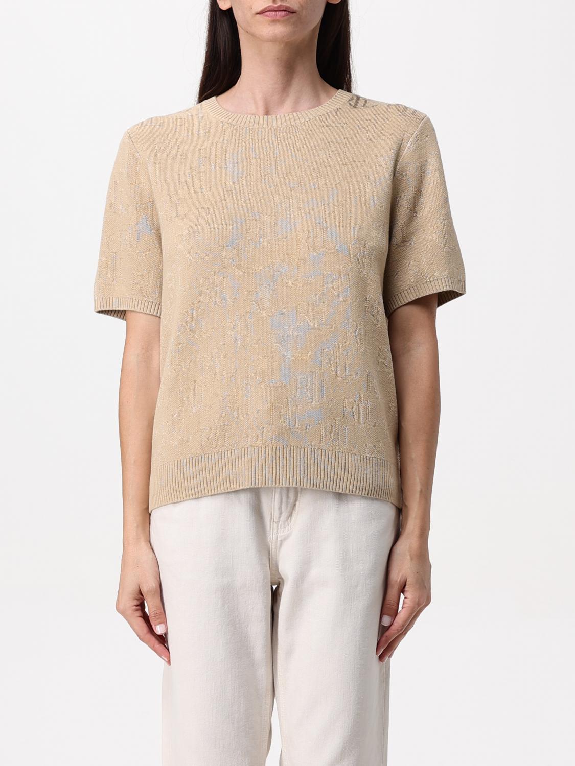 LAUREN RALPH LAUREN SWEATER: Sweater woman Lauren Ralph Lauren, Beige - Img 1