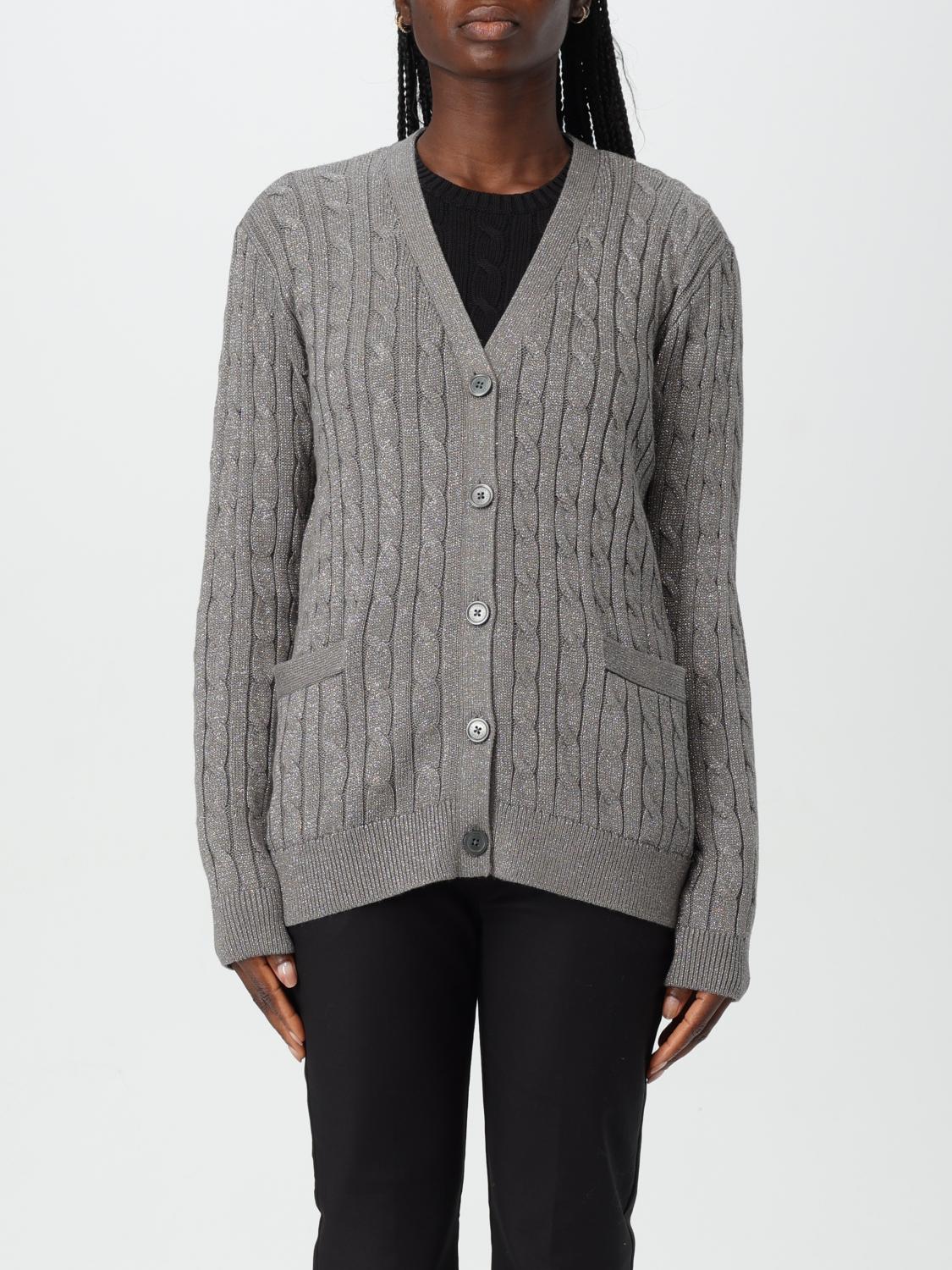 LAUREN RALPH LAUREN CARDIGAN: Lauren Ralph Lauren women's cardigan, Grey - Img 1