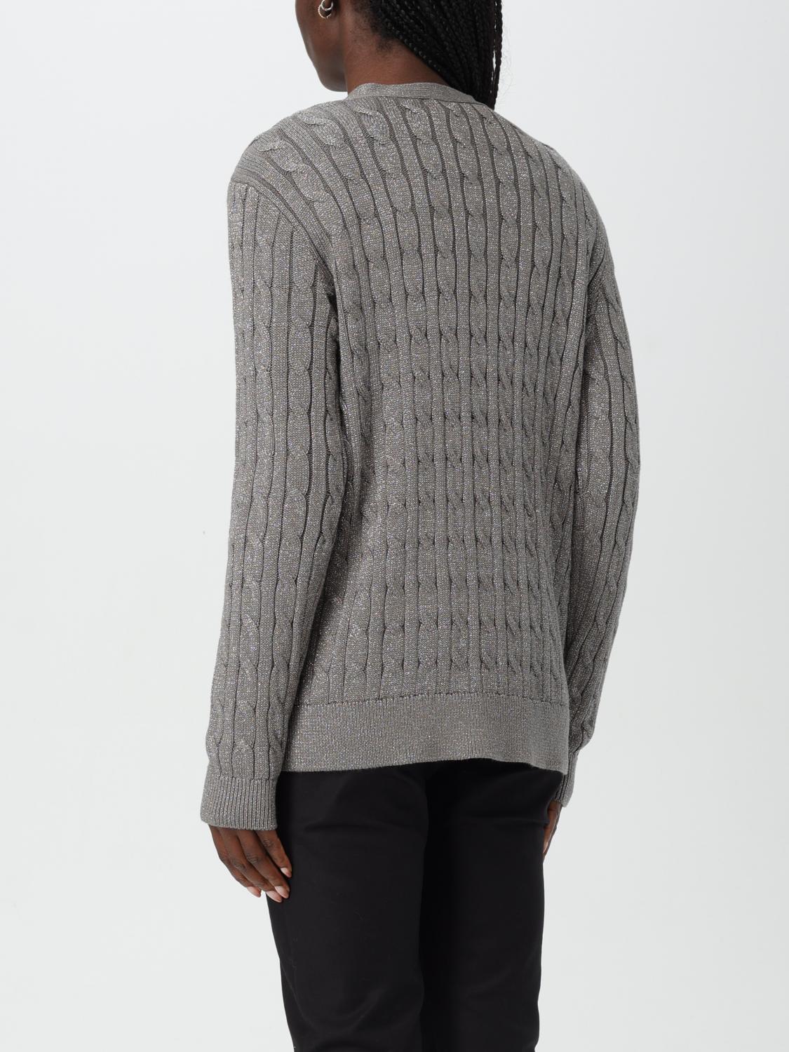 LAUREN RALPH LAUREN CARDIGAN: Lauren Ralph Lauren women's cardigan, Grey - Img 2