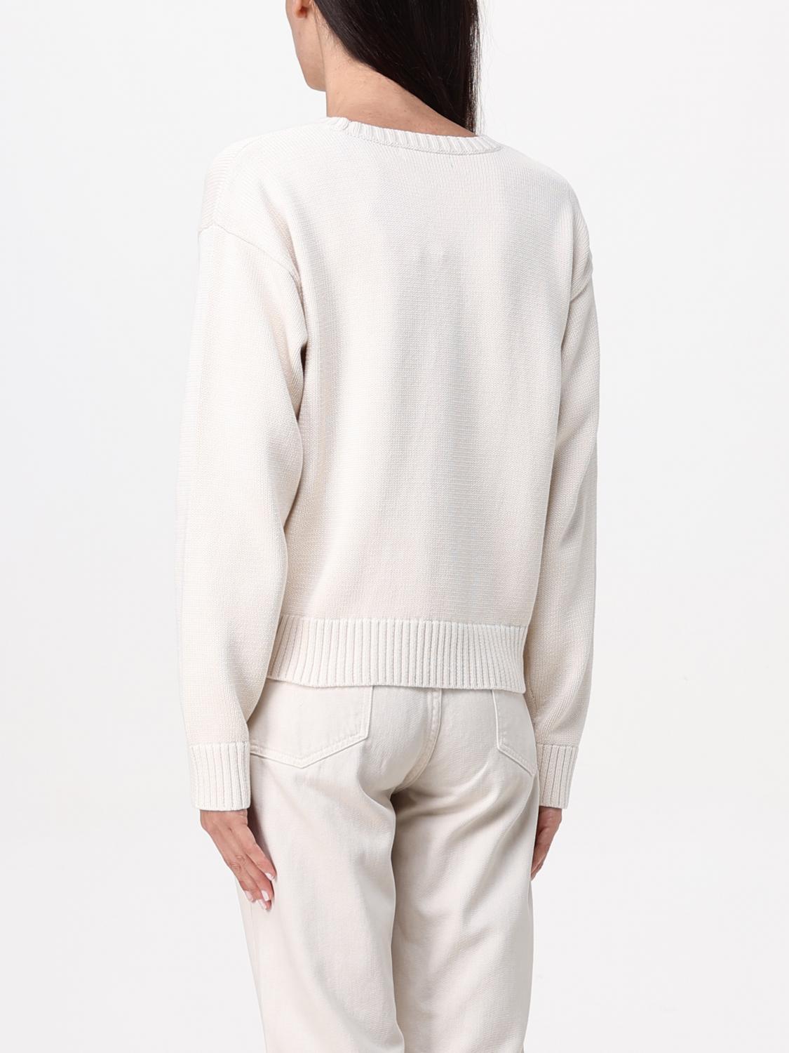 LAUREN RALPH LAUREN MAGLIA: Pullover Lauren Ralph Lauren in cotone , Crema - Img 2